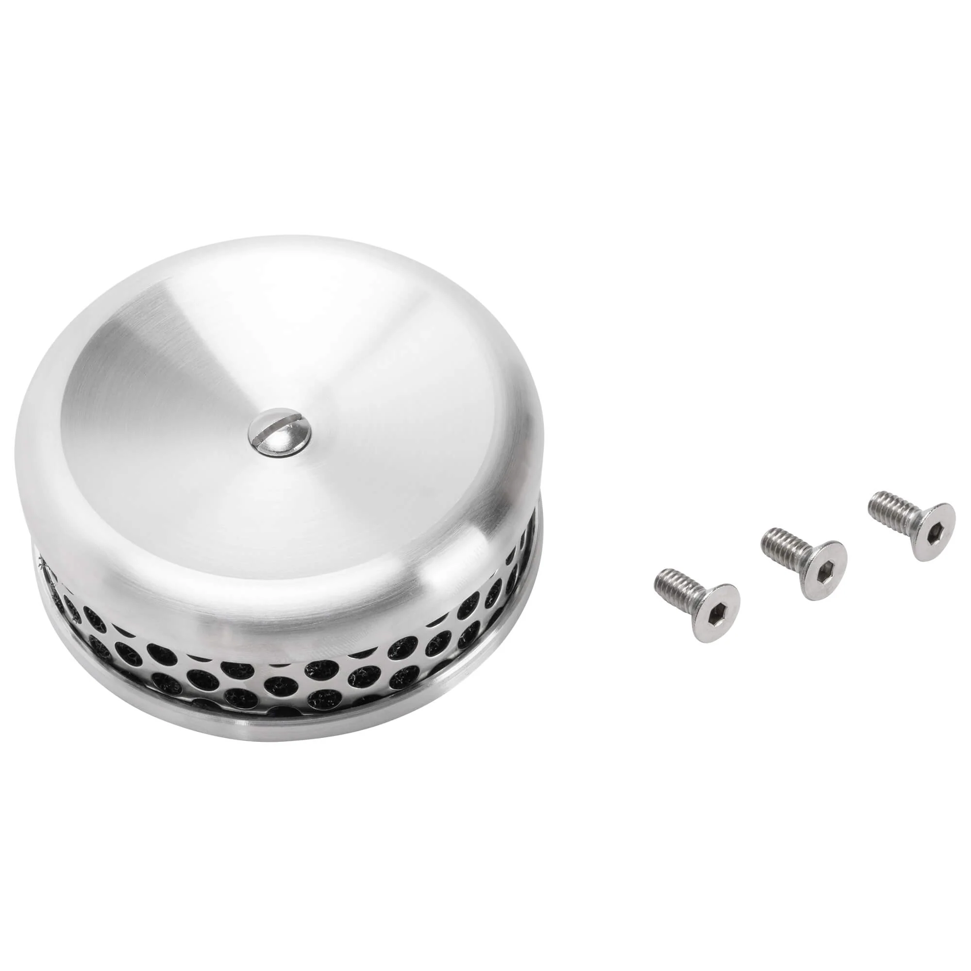 Watson 4" Air Cleaner CV Carburetor - Brushed Aluminum - Image 3