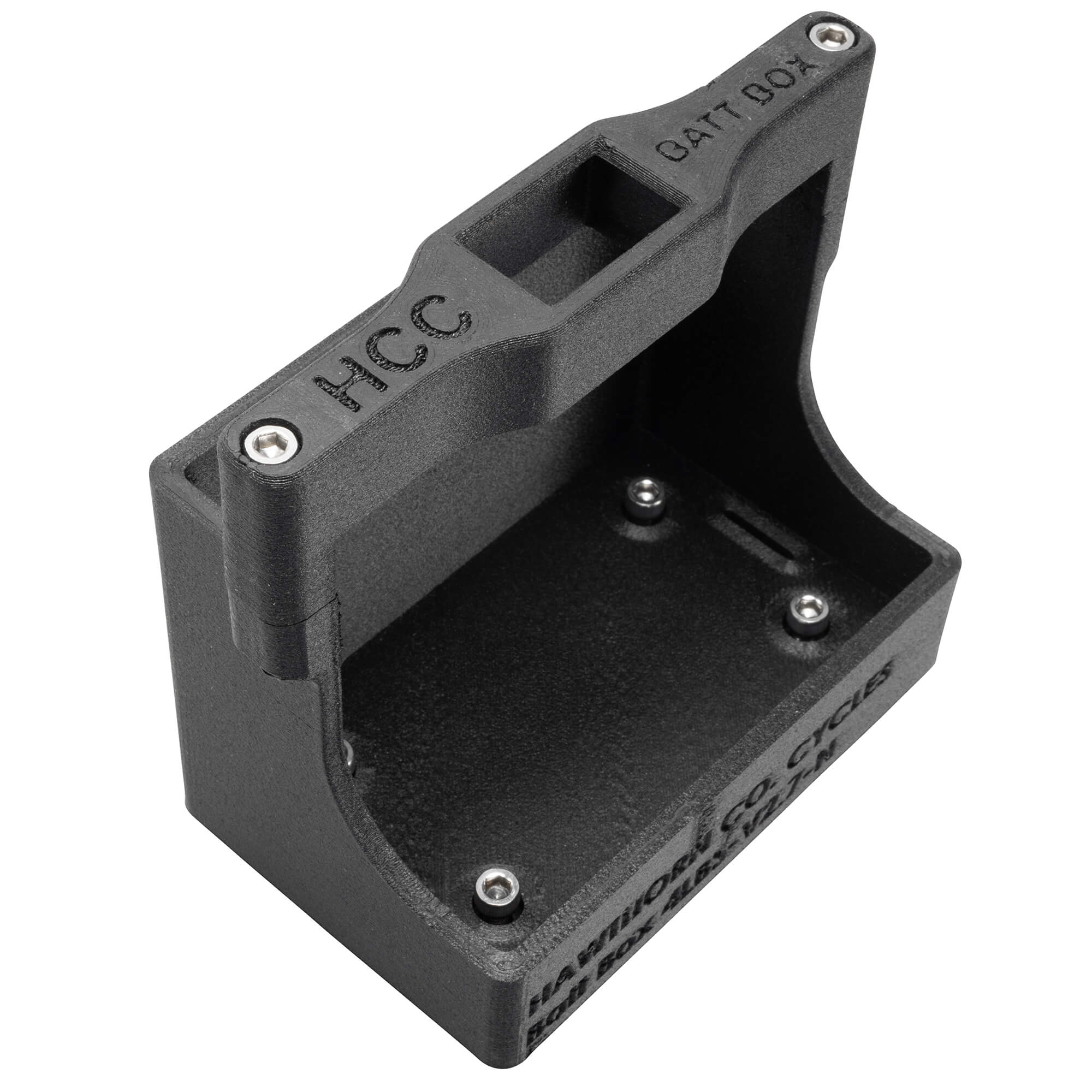 Battery Box 4L-BS w/ Breaker Mount for OEM Harley-Davidson Horseshoe Tanks - Image 3