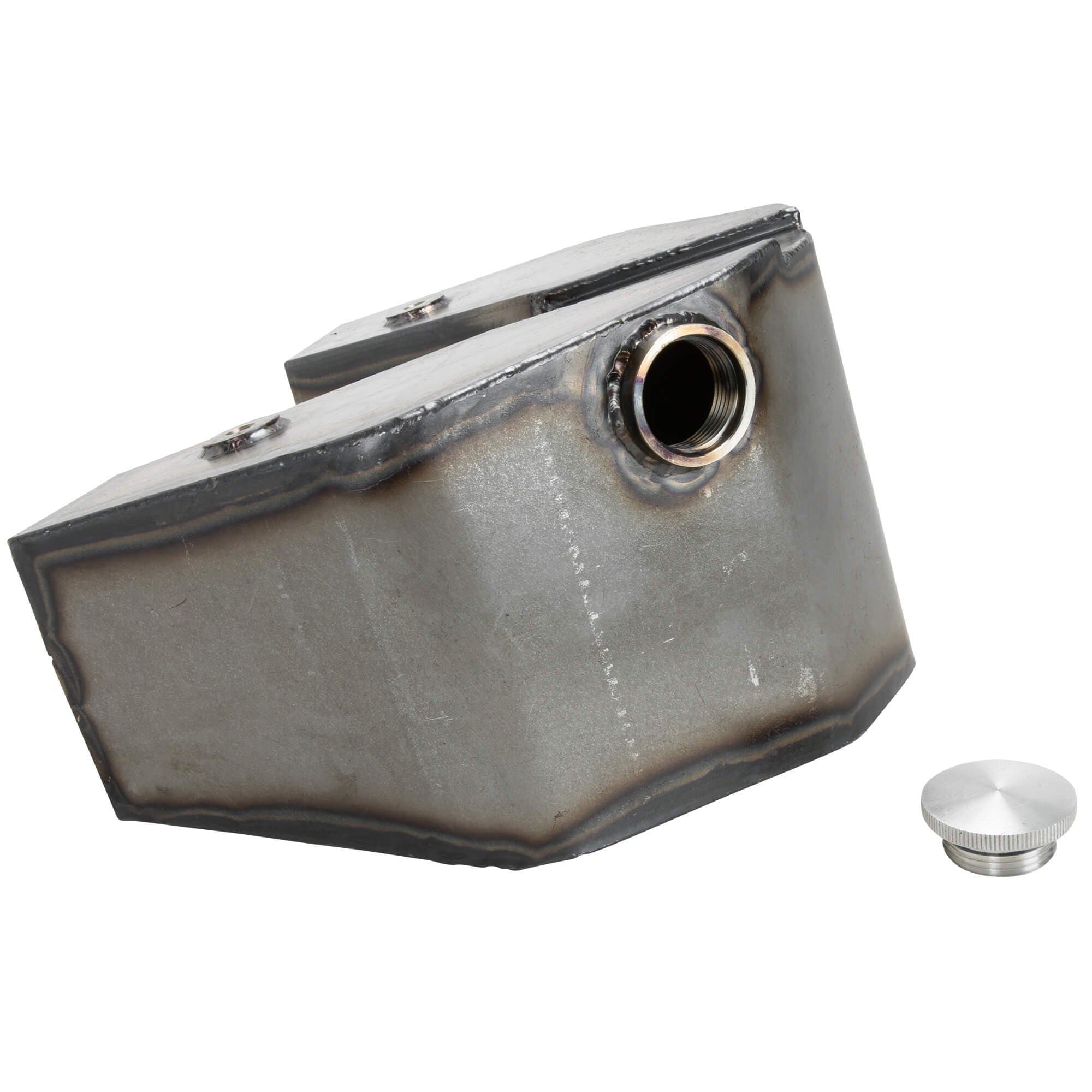 Horseshoe Oil Tank for Lowbrow Customs Weld-On Sportster Hardtails and Gasbox Full Frames - Image 11