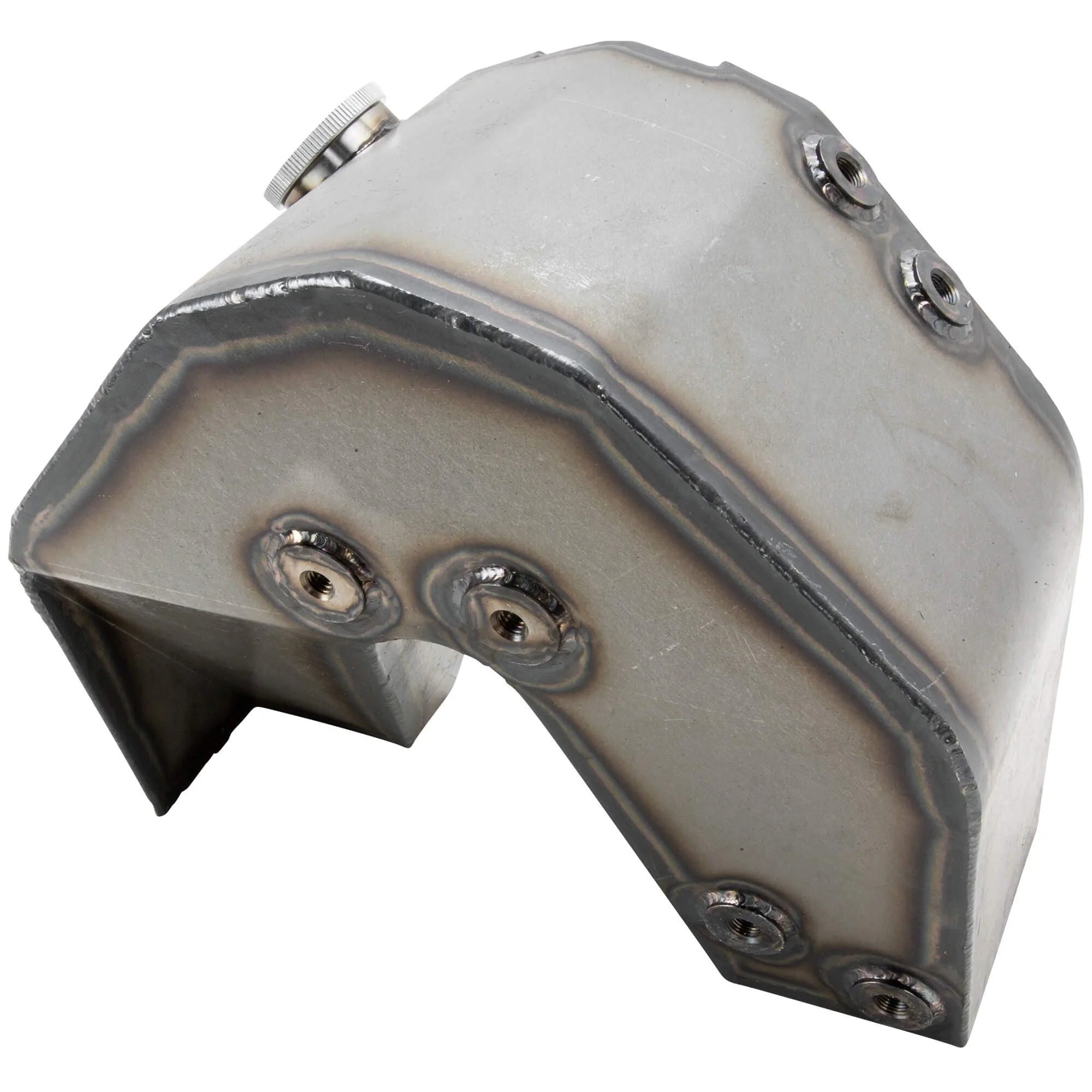 Horseshoe Oil Tank for Lowbrow Customs Weld-On Sportster Hardtails and Gasbox Full Frames - Image 14