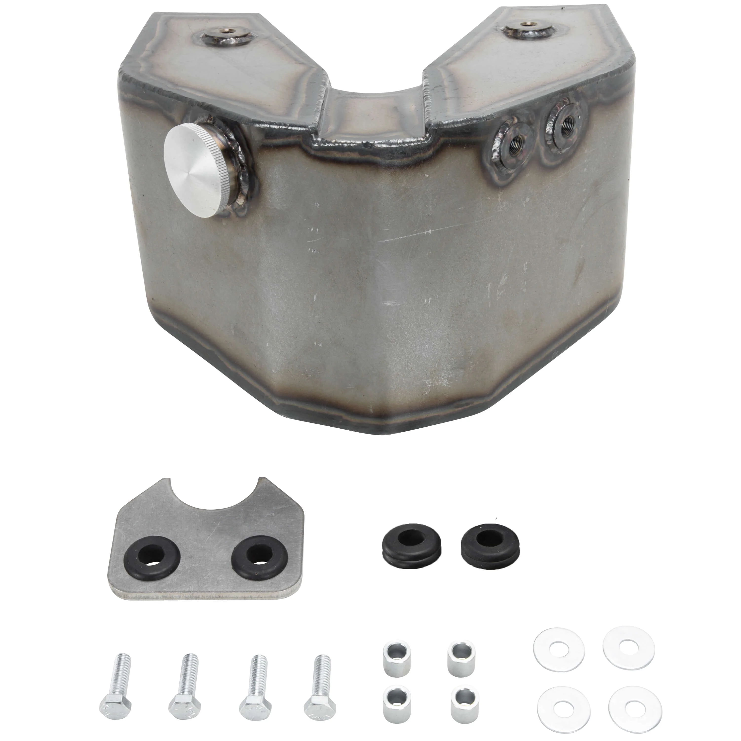 Horseshoe Oil Tank for Lowbrow Customs Weld-On Sportster Hardtails and Gasbox Full Frames - Image 2