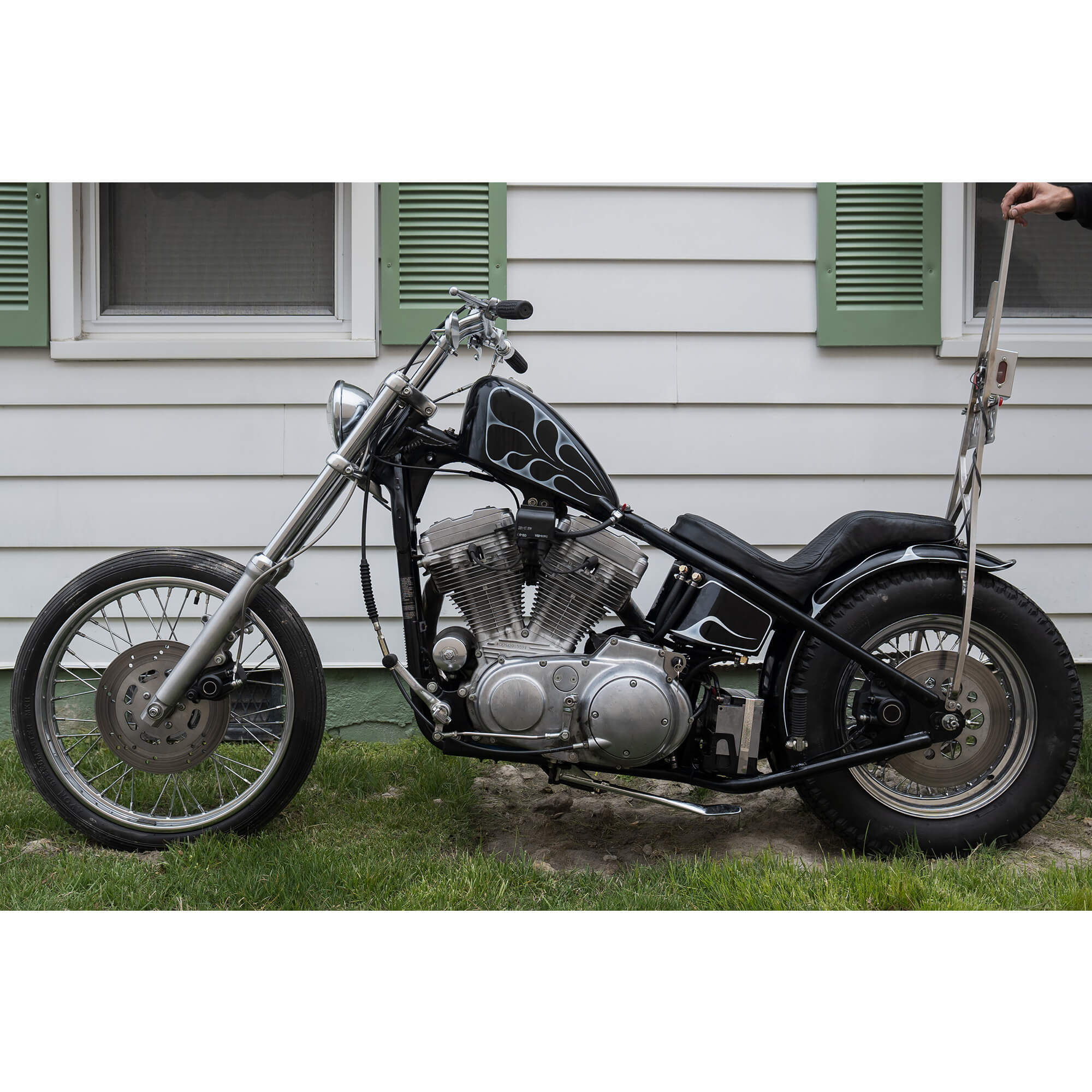 Horseshoe Oil Tank for Lowbrow Customs Weld-On Sportster Hardtails and Gasbox Full Frames - Image 30