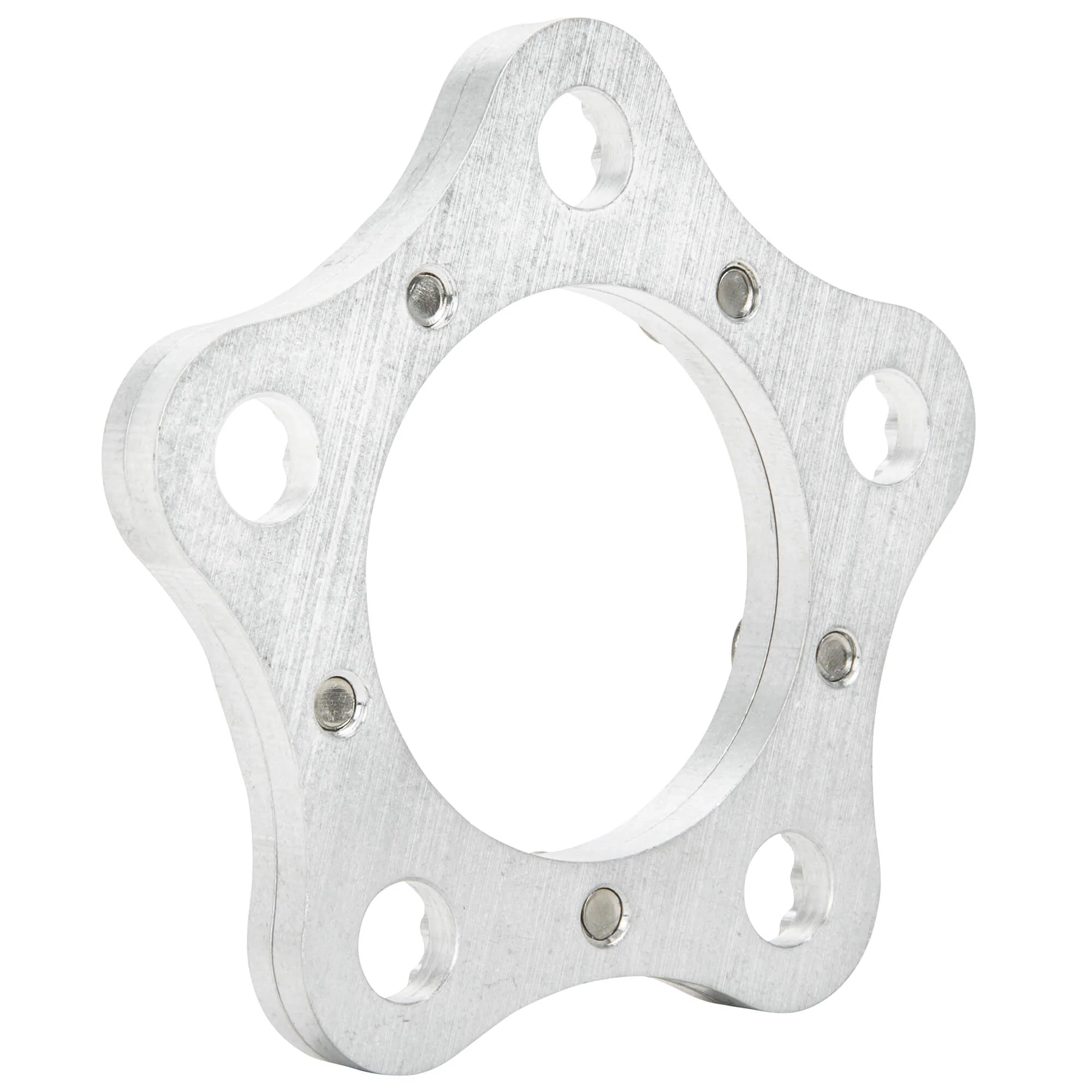HHB Harley Davidson Sprocket Lock System - Raw Silver (Tumbled Finish) - Image 5