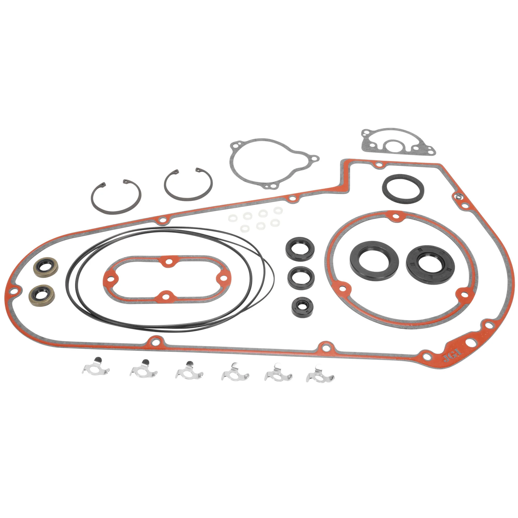 Primary Cover & Inspection Cover Gasket Kit With Seals 1984-1986 Harley-Davidson FL/FLH/FX/FXE/FXWG 1984-1988 Softail - Image 4