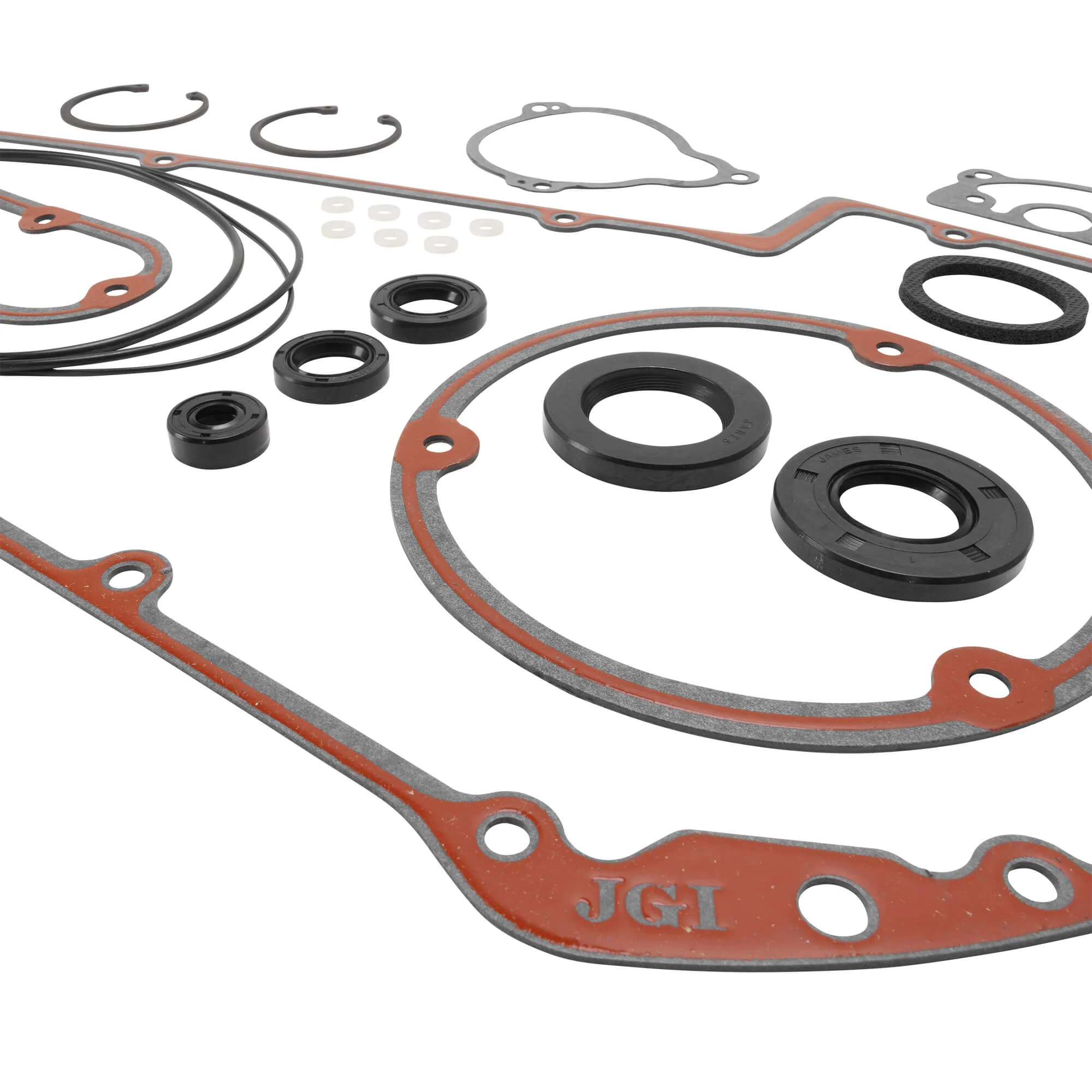 Primary Cover & Inspection Cover Gasket Kit With Seals 1984-1986 Harley-Davidson FL/FLH/FX/FXE/FXWG 1984-1988 Softail - Image 5