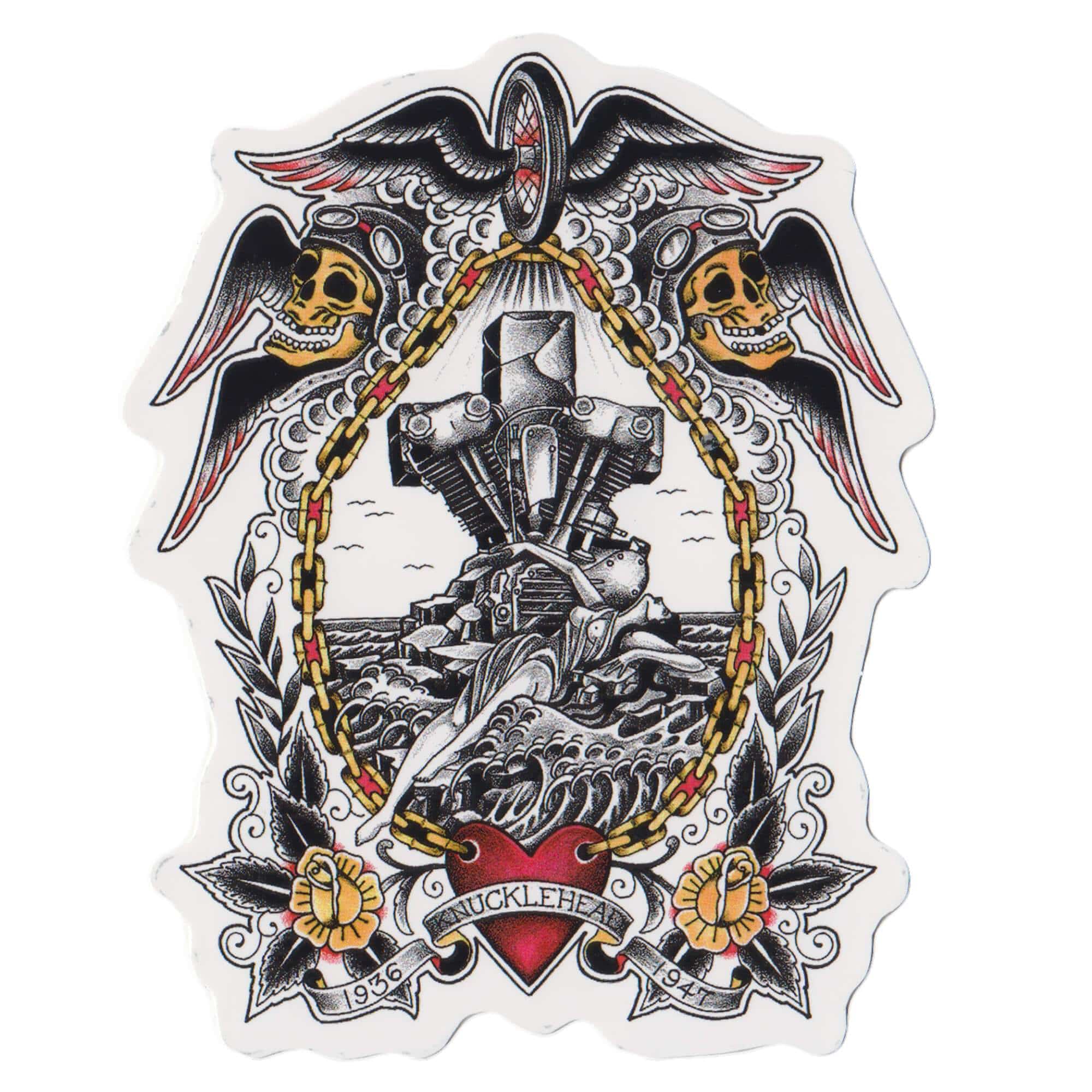 Knucklehead of Ages Sticker