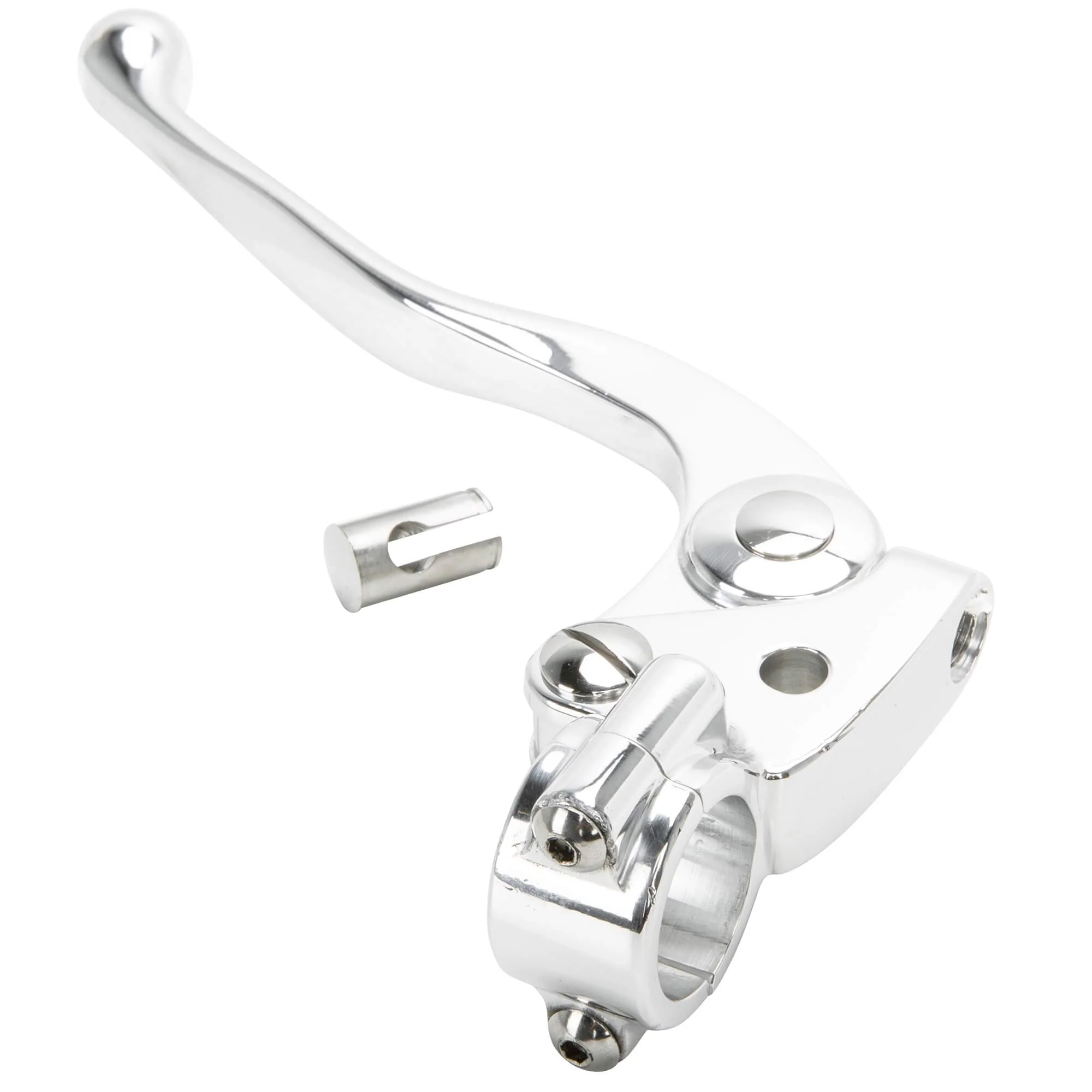 Grimeca 1 inch Clutch Lever - Polished Aluminum