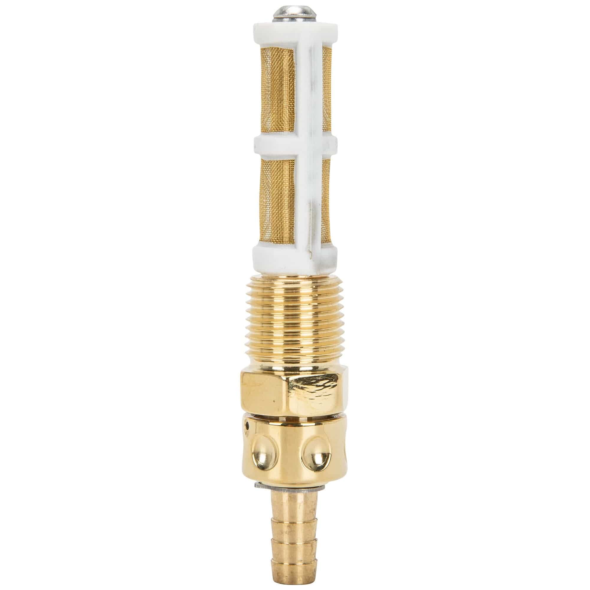 3/8 inch NPT Custom Petcock - Polished Brass