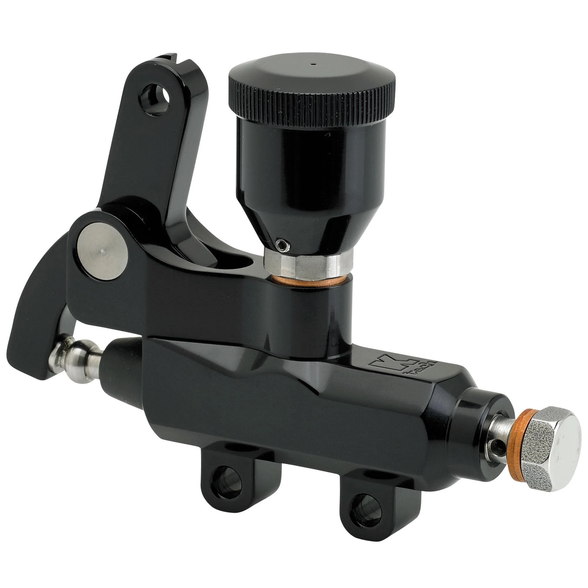 Black Wire / Cable Operated Master Cylinder With Reservoir