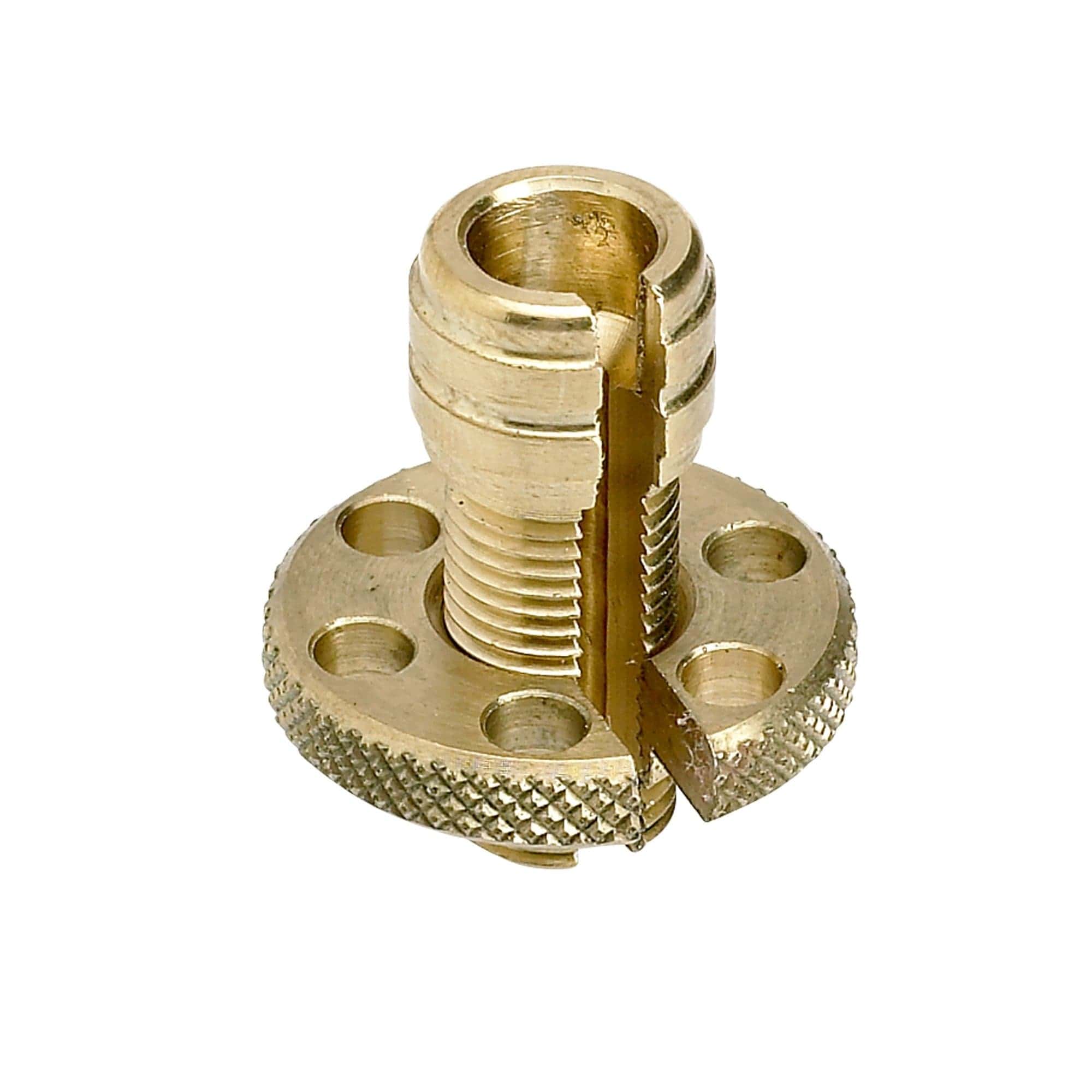 DeLuxe Brass Cable Register for KustomTech Clutch Levers