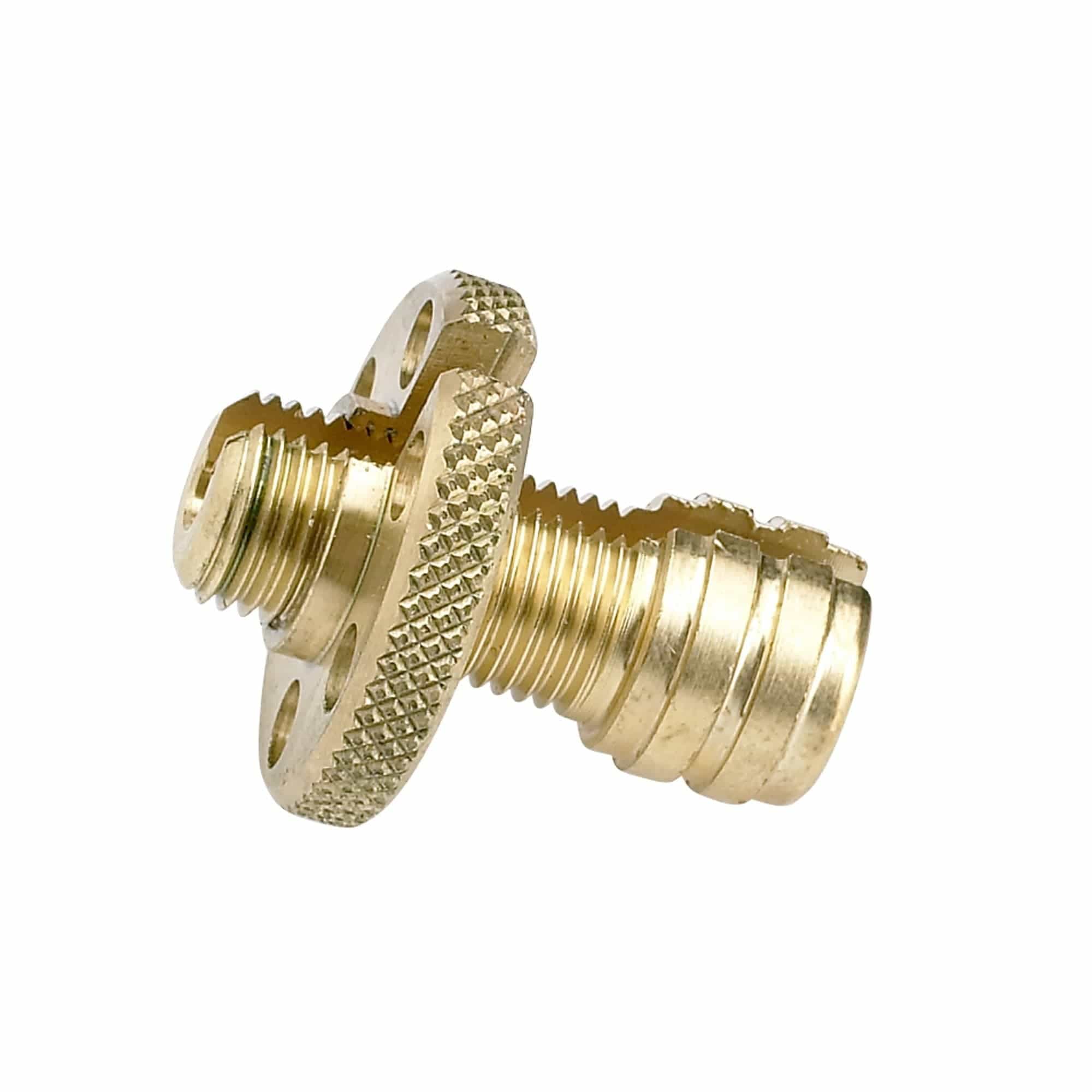 DeLuxe Brass Cable Register for KustomTech Clutch Levers - Image 3