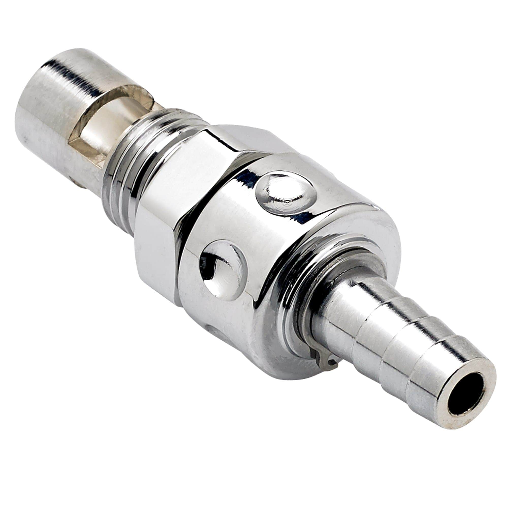 Carb Mounted Chrome Petcock for S&S Carburetor