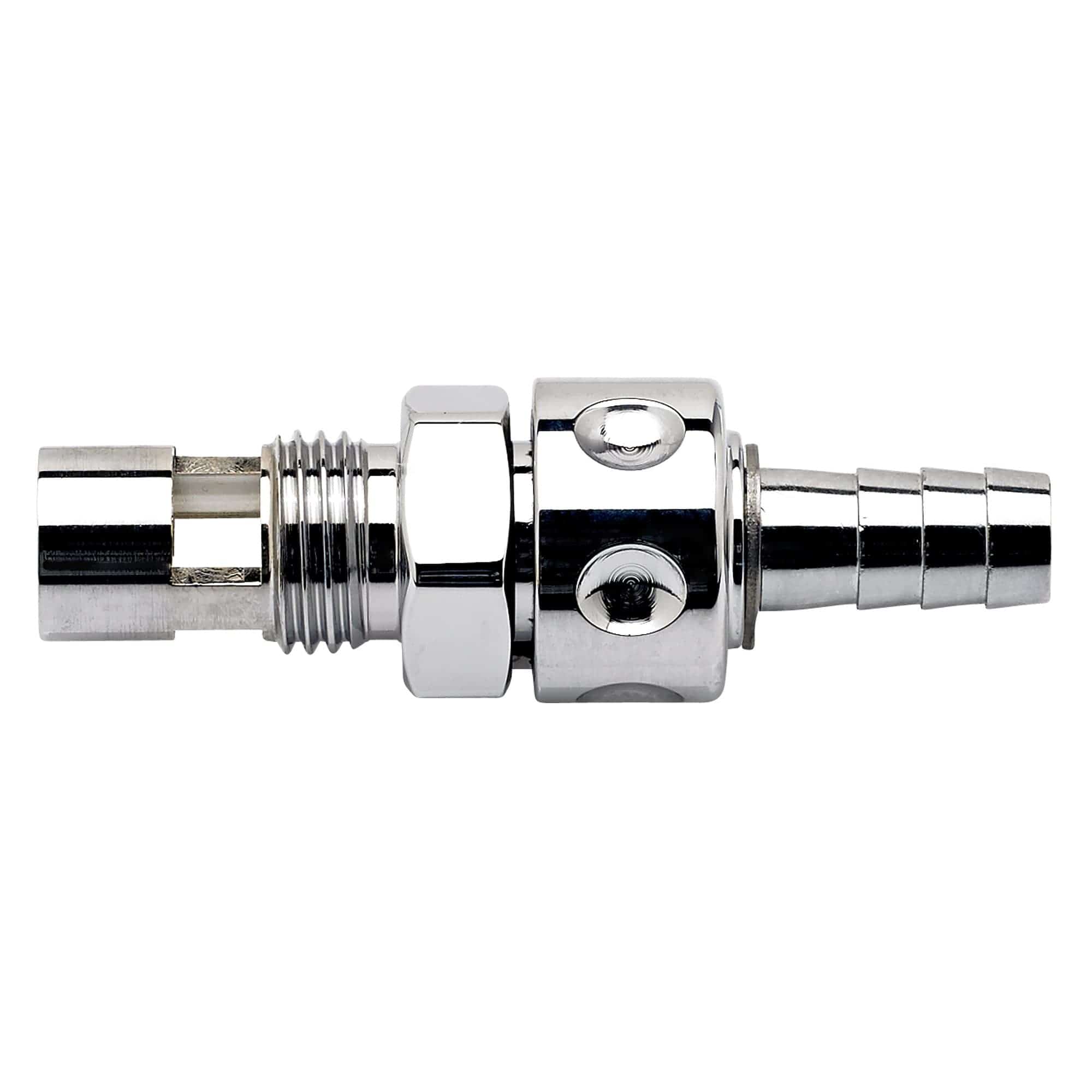 Carb Mounted Chrome Petcock for S&S Carburetor - Image 2
