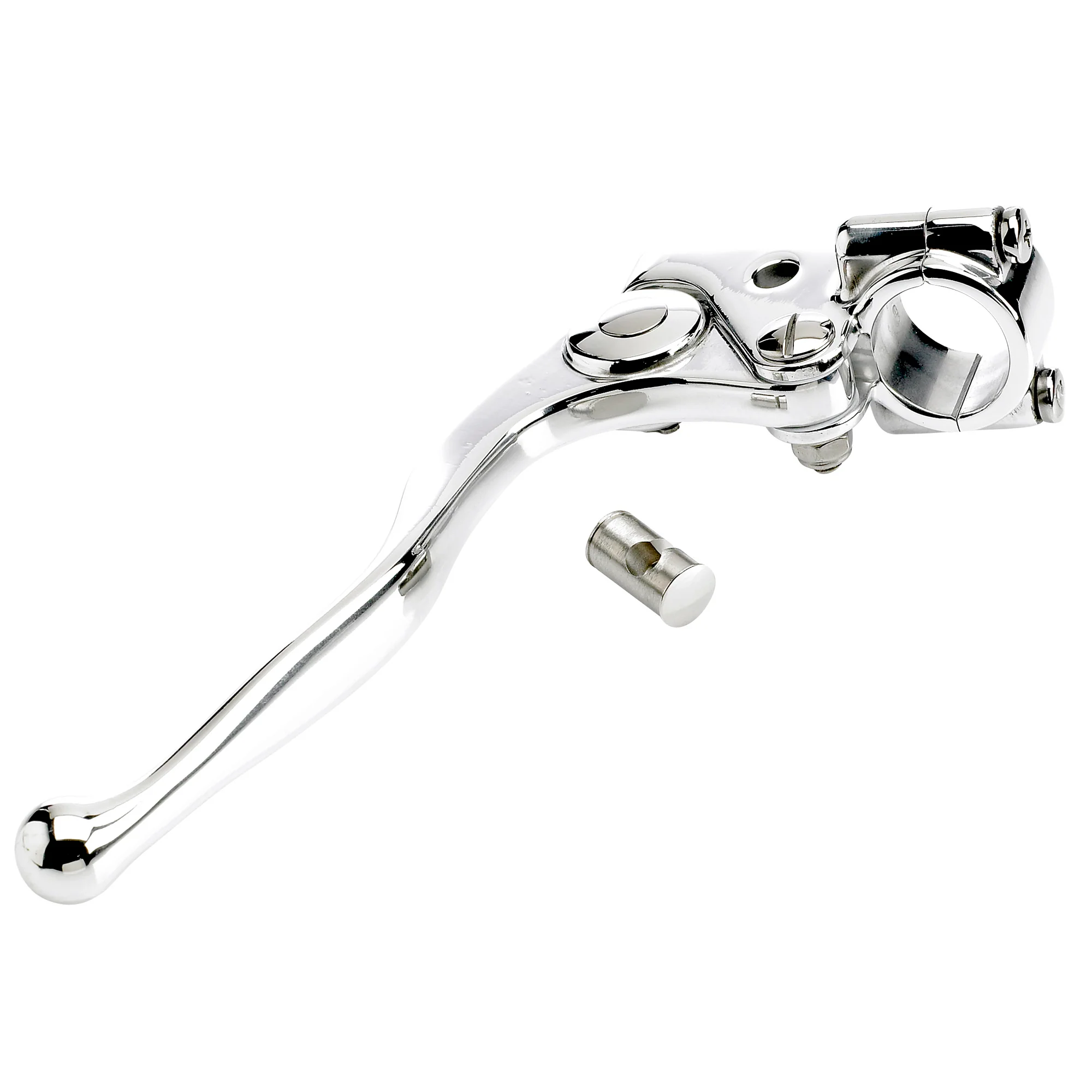 Classic 7/8 inch Clutch Lever Polished Aluminum - Image 2