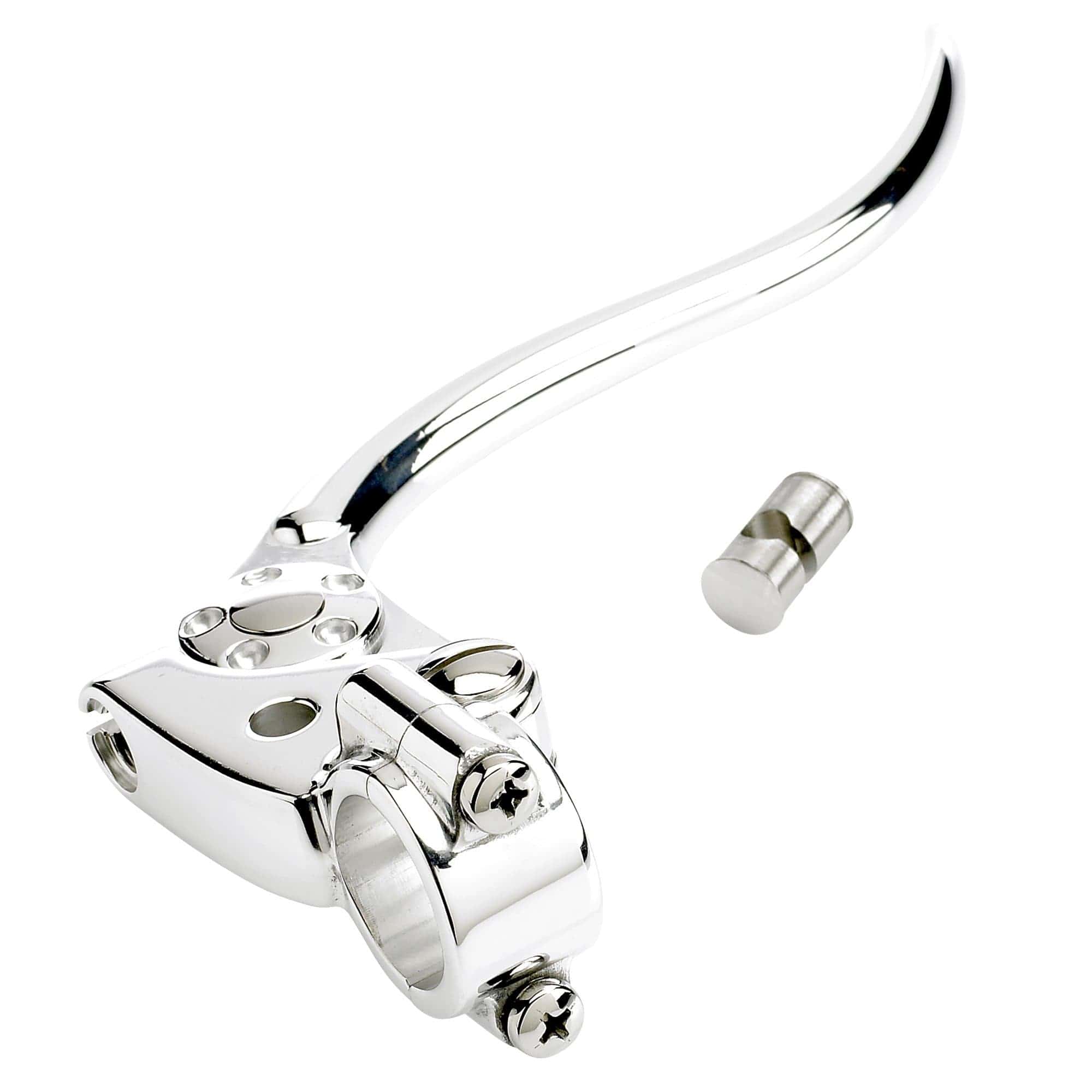 DeLuxe 1 inch Brake Lever Polished Aluminum