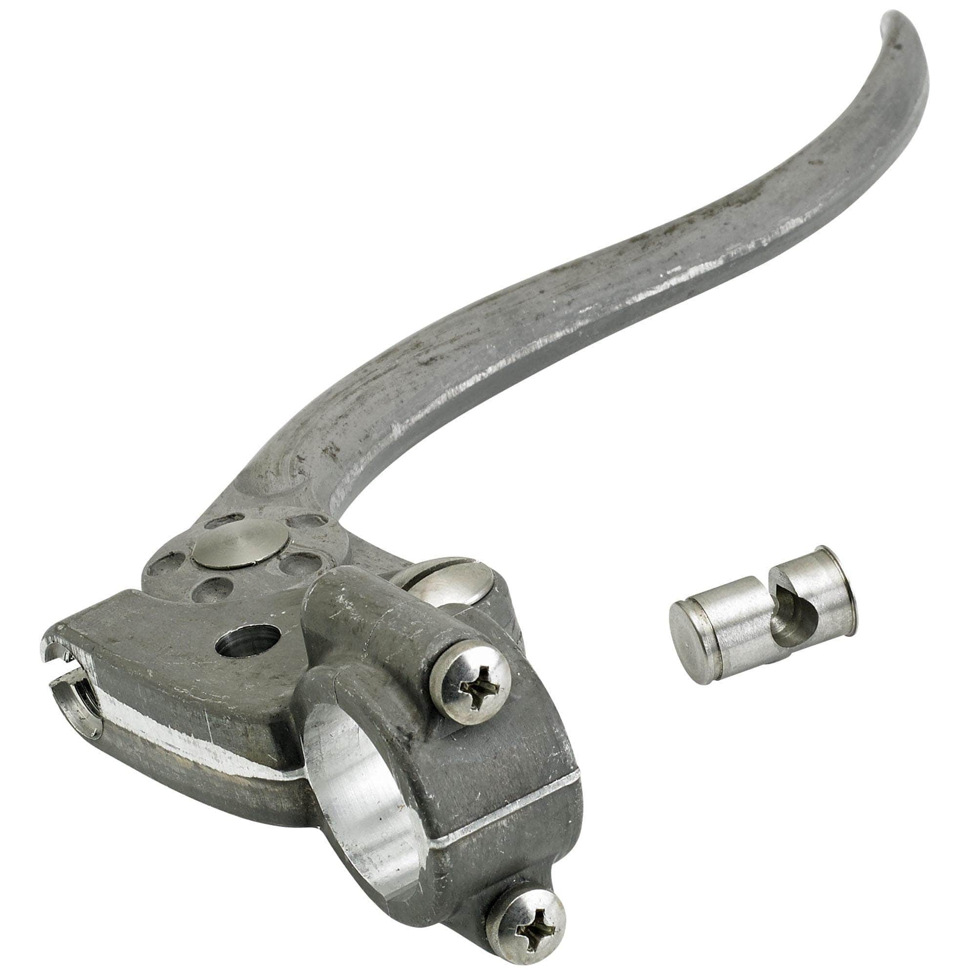 DeLuxe 1 inch Brake Lever Raw Aluminum