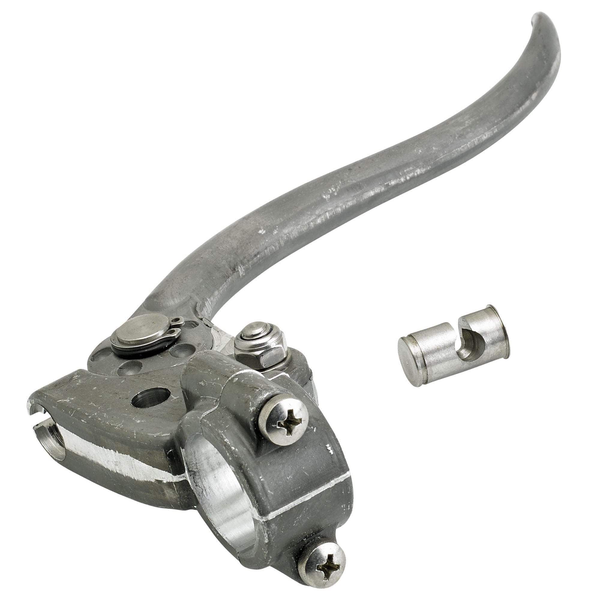 DeLuxe 1 inch Clutch Lever Raw Aluminum - Image 2