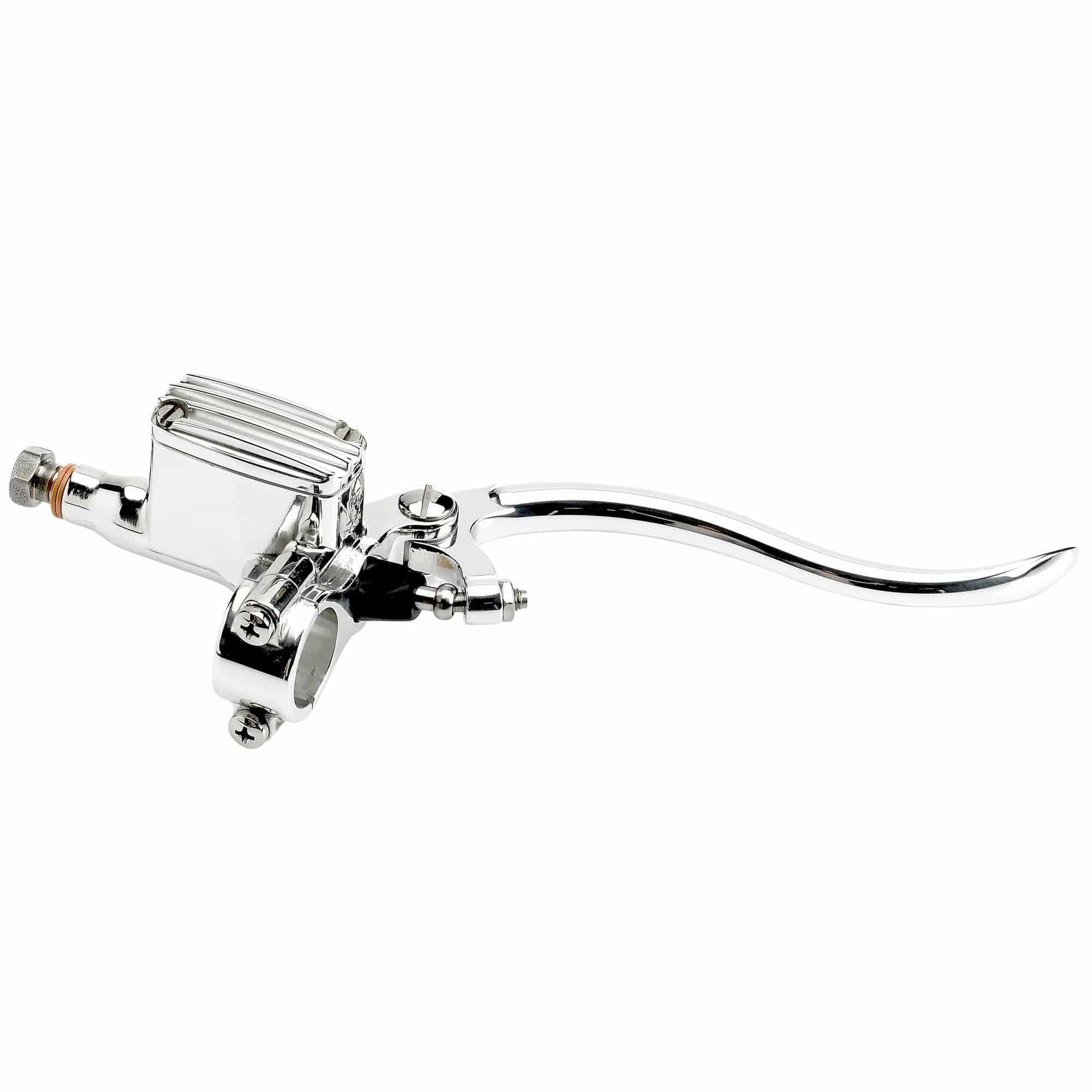 DeLuxe 1 inch Master Cylinder Polished Aluminum