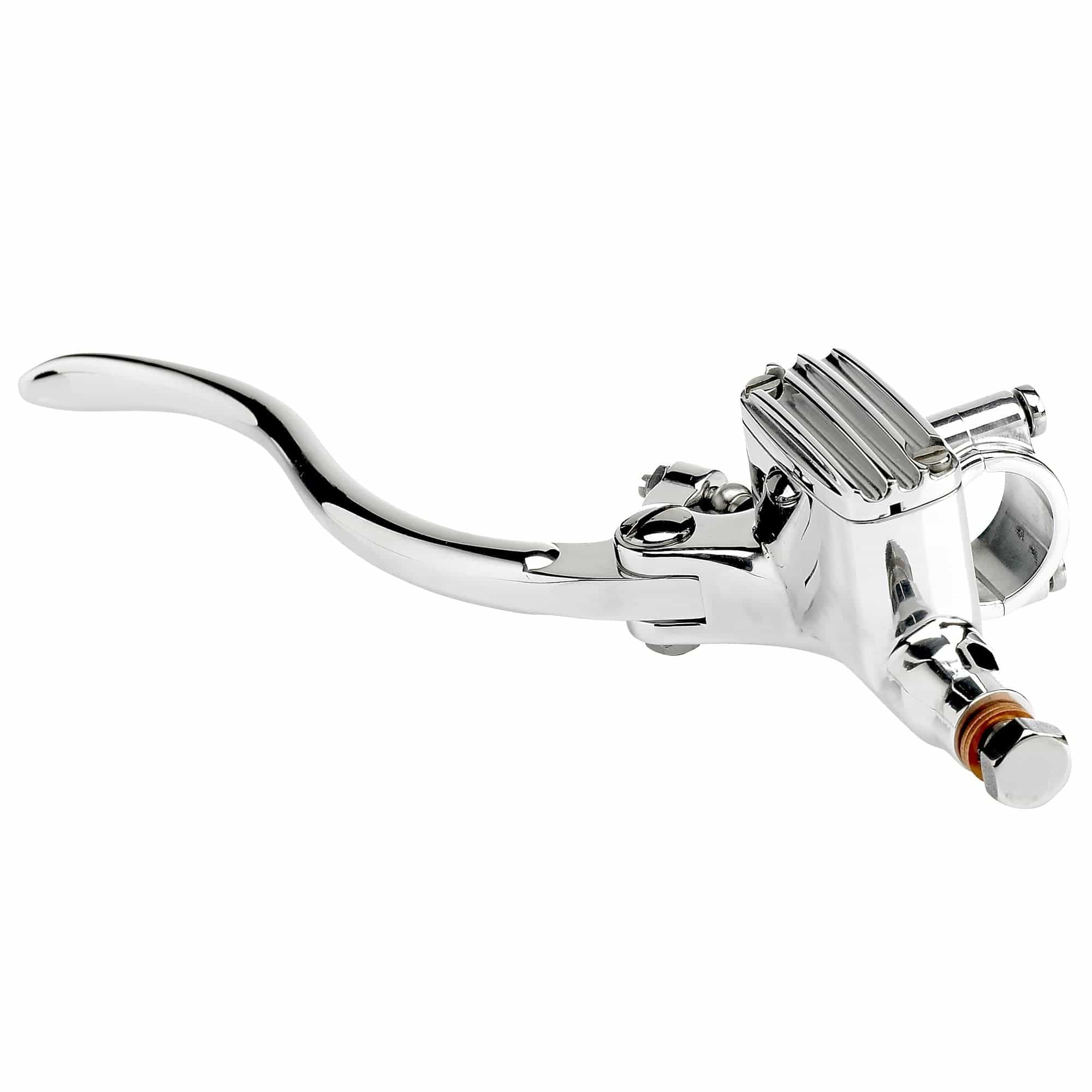 DeLuxe 1 inch Master Cylinder Polished Aluminum - Image 4
