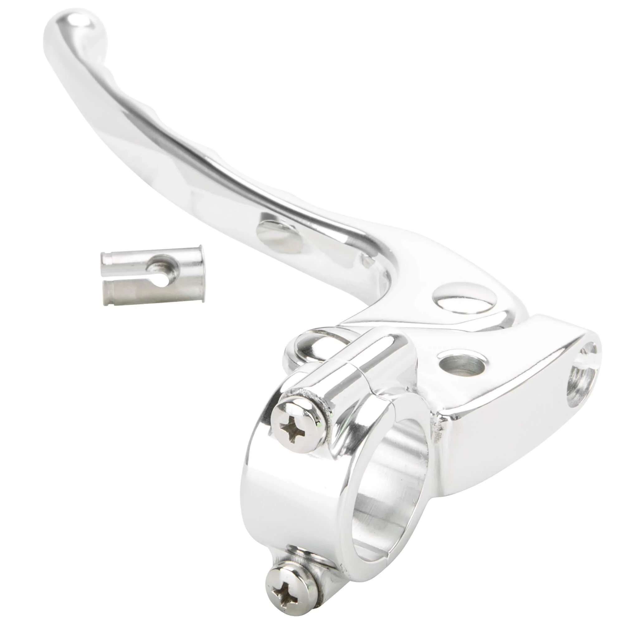 Seventies 1 inch Clutch Lever - Polished Aluminum