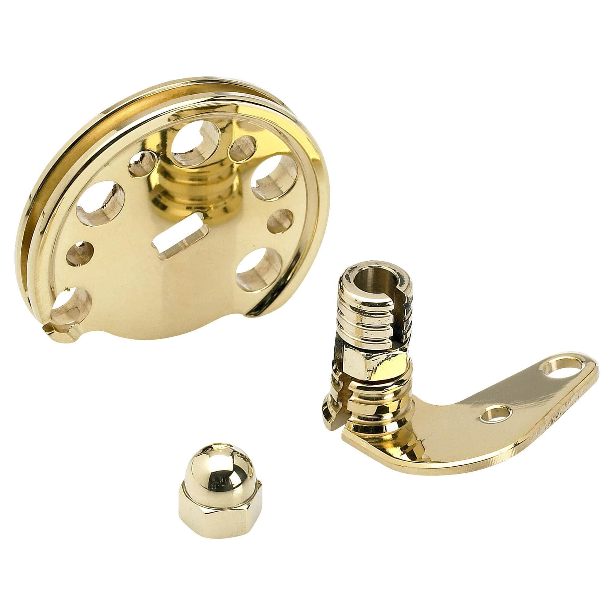 Single Throttle Cable Kit in Brass for S&S Super E / G