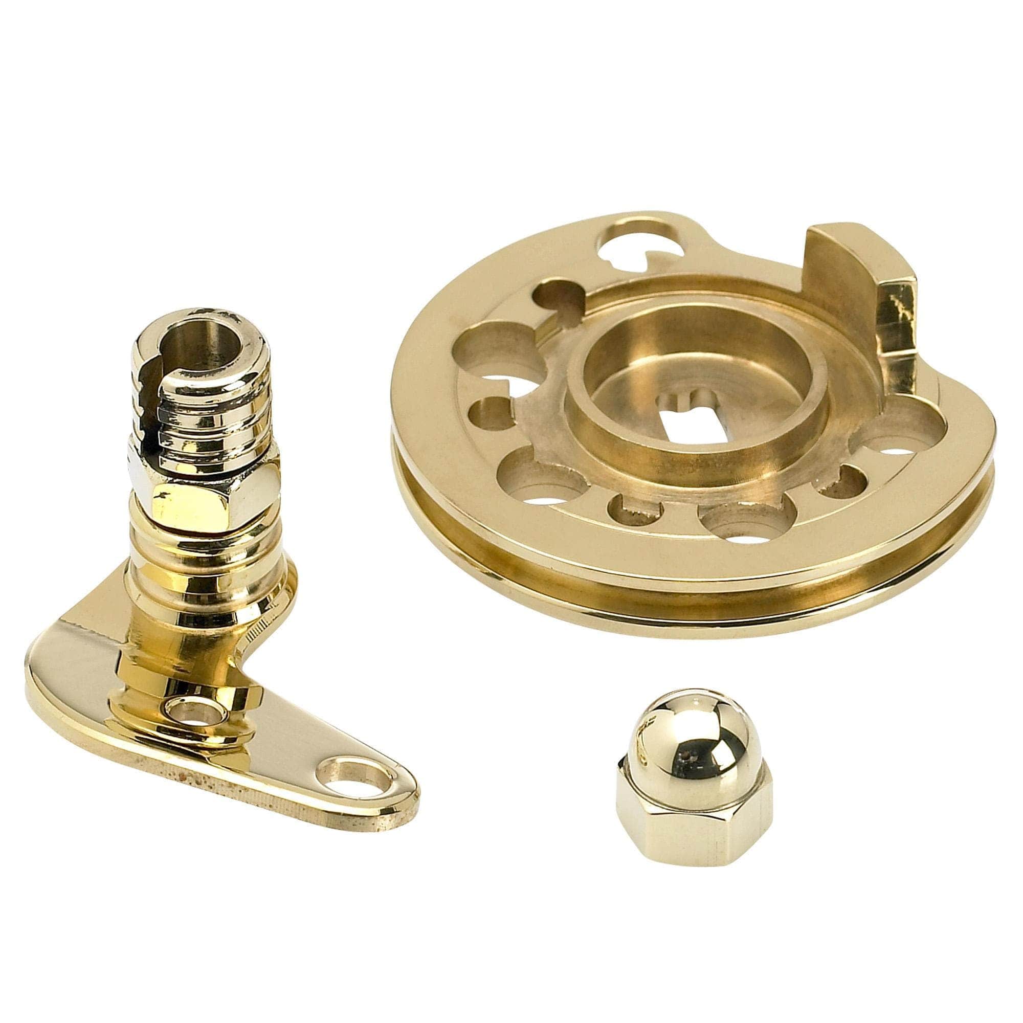 Single Throttle Cable Kit in Brass for S&S Super E / G - Image 2