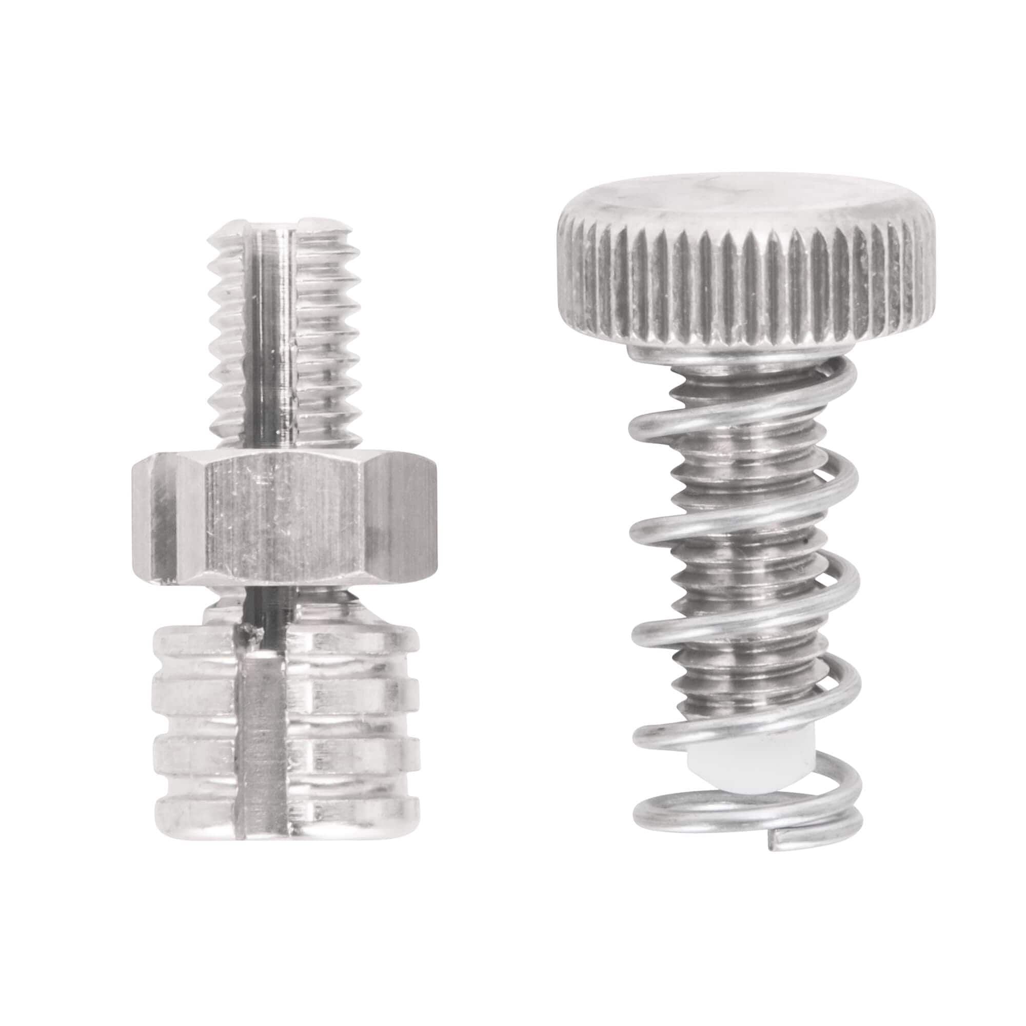 Stainless Steel Stop Screw and Cable Stop / Register for KustomTech Throttles