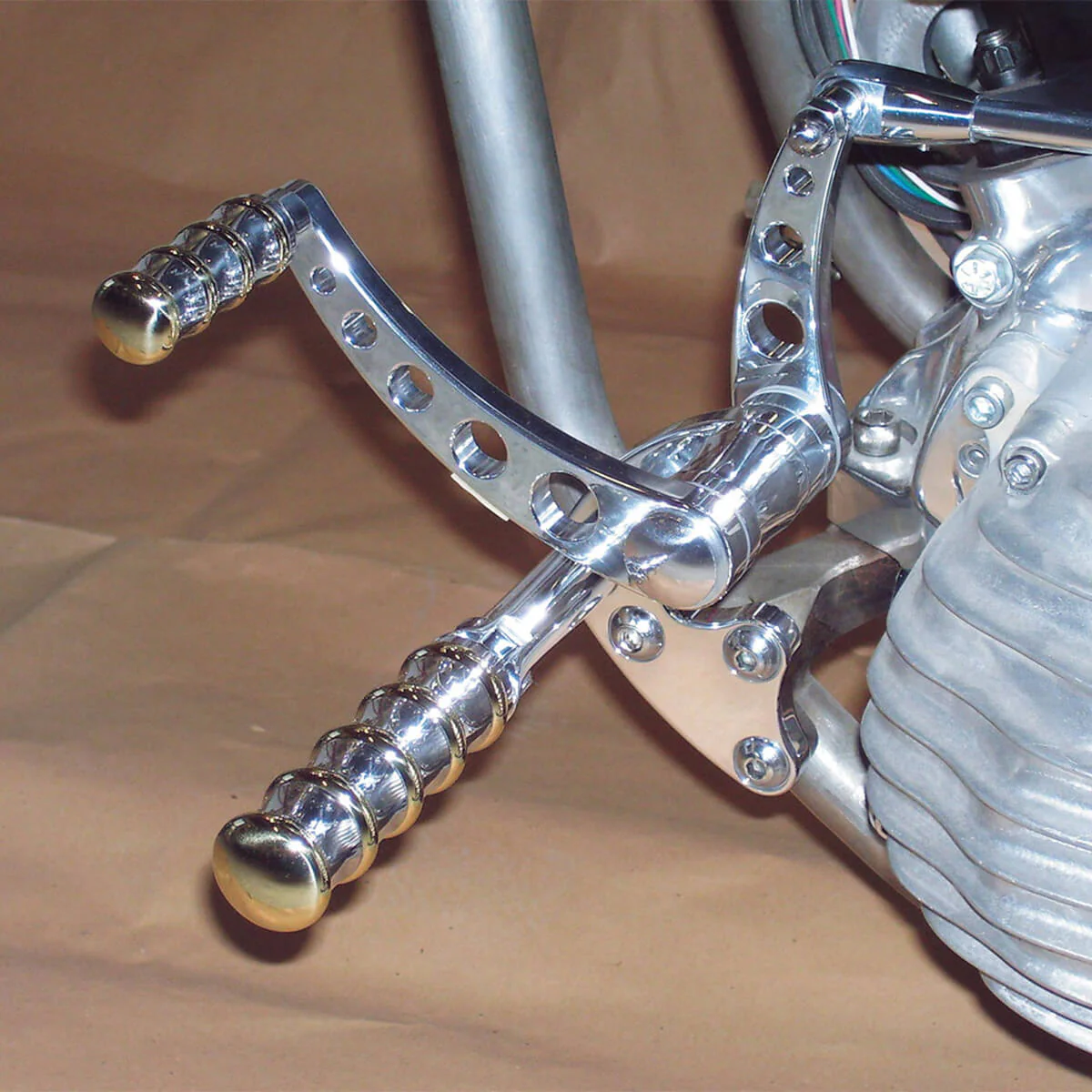 Vintage Line Forward Controls - Aluminum & Brass - 1986-99 Harley-Davidson FL/FXST - Image 15