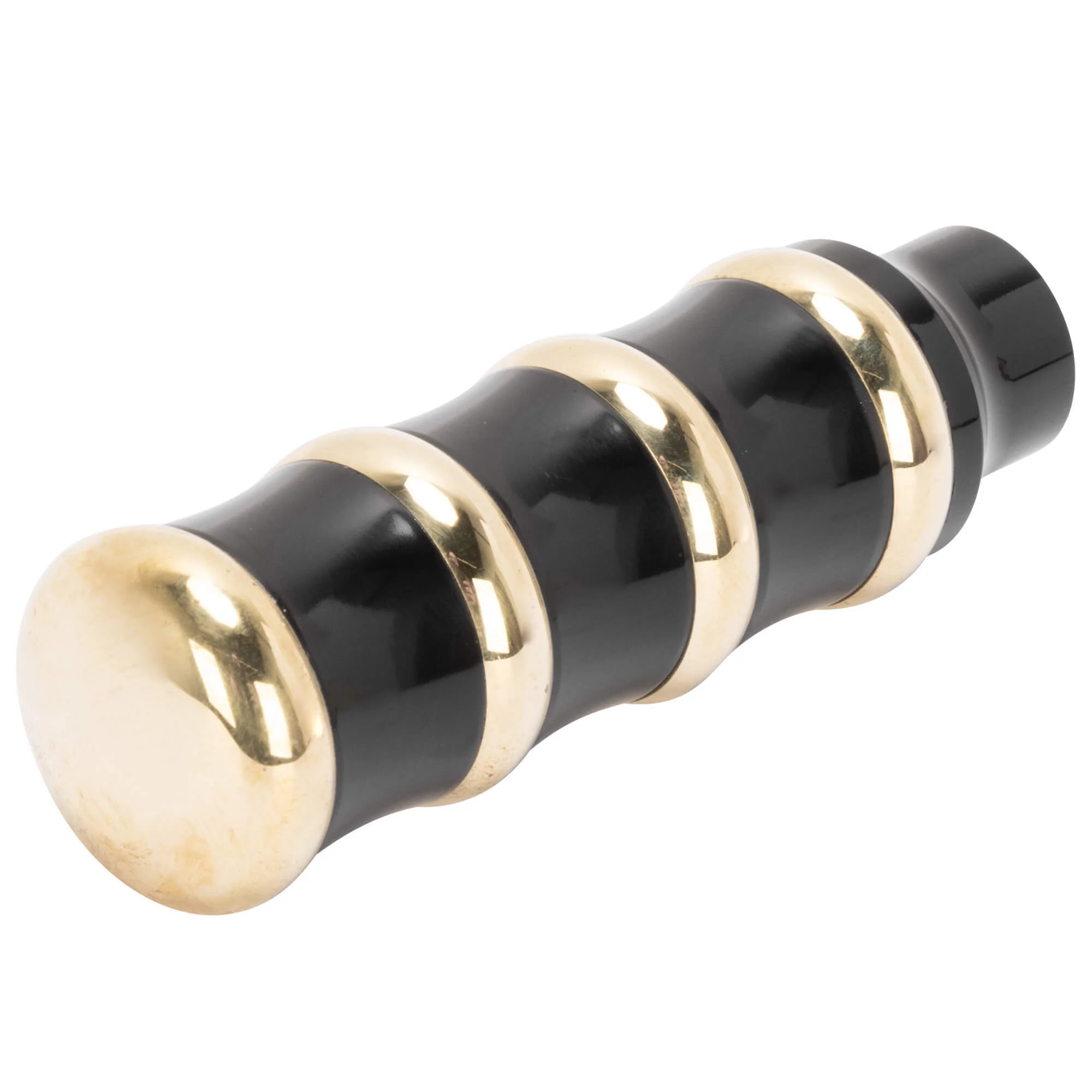 Vintage Line Shifter/Brake Peg - Black & Brass
