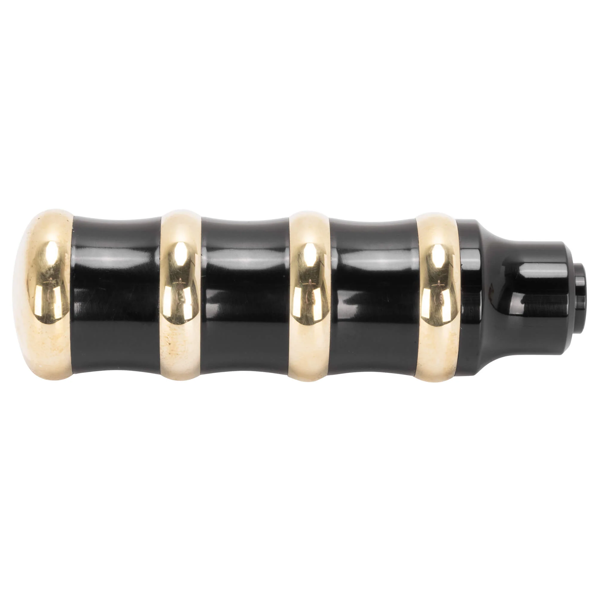 Vintage Line Shifter/Brake Peg - Black & Brass - Image 2