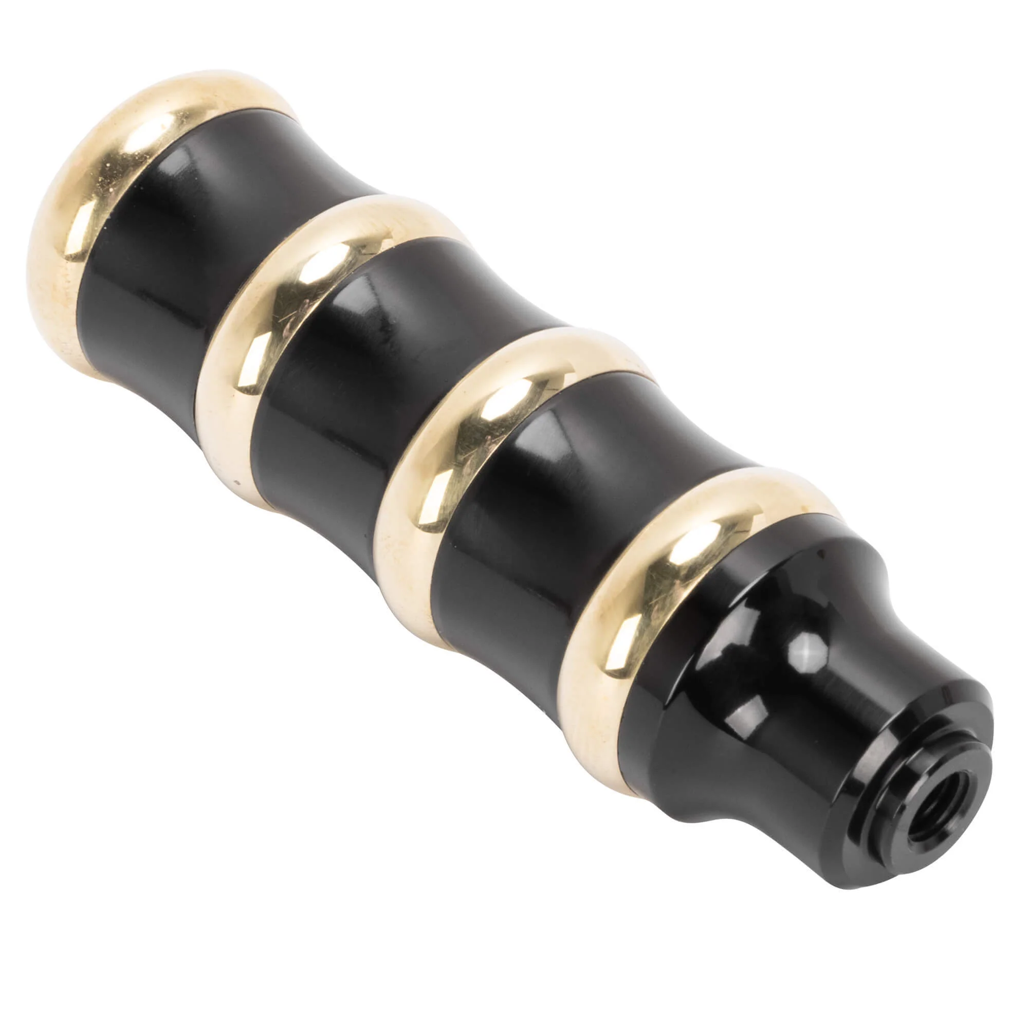 Vintage Line Shifter/Brake Peg - Black & Brass - Image 3