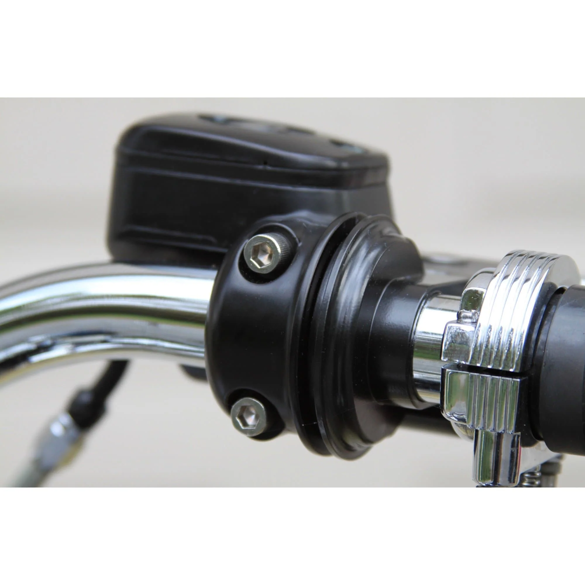 Brake Switch Pod Delete - Black - for H-D - Image 4