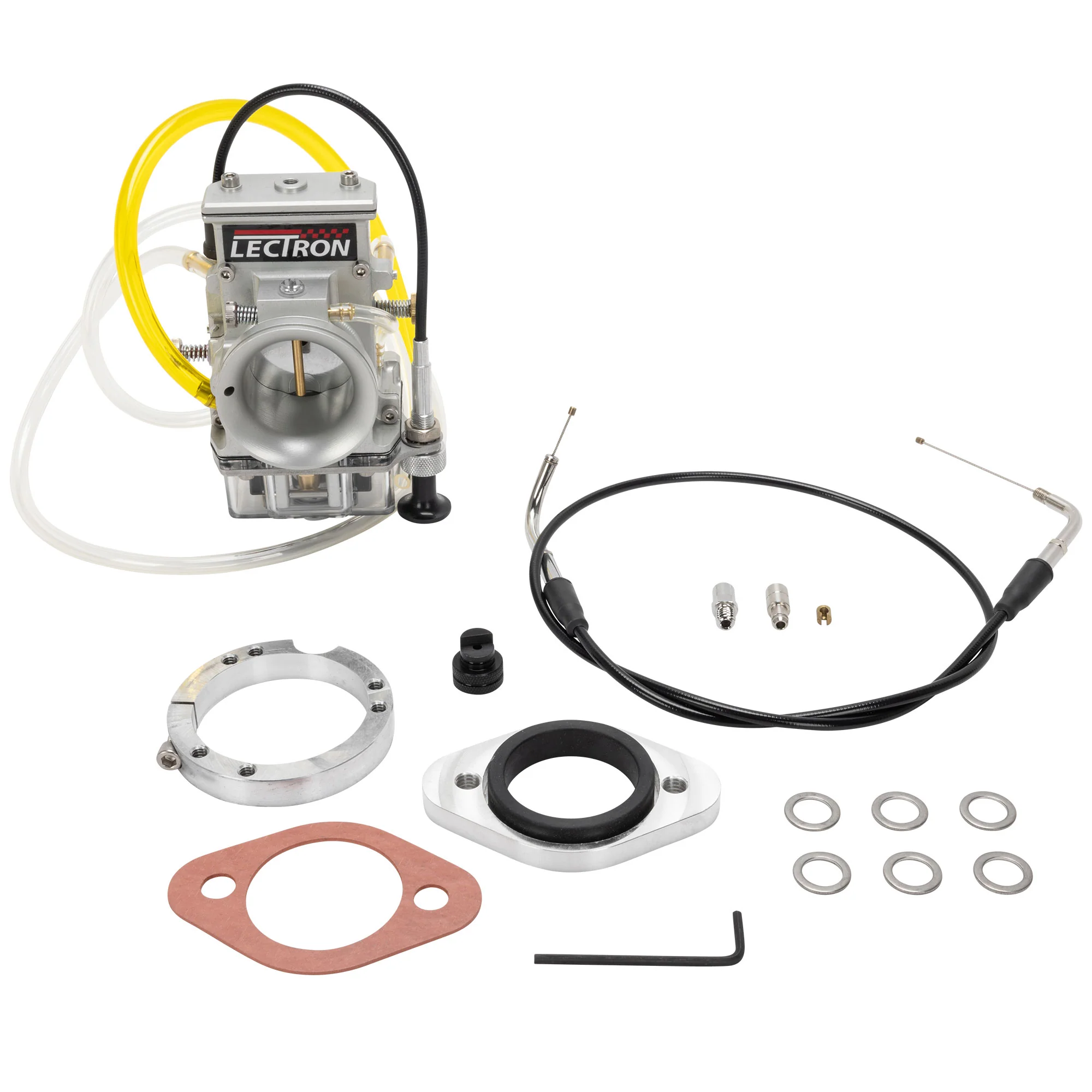 Lectron Billetron Carburetor for 53-100 Cubic Inch Harley-Davidsons
