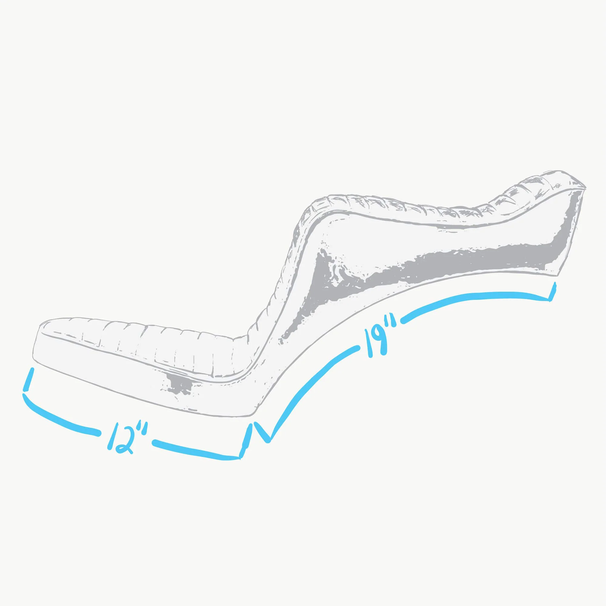 Baron II One Piece Seat - Pleated - Rigid Frame - Image 4