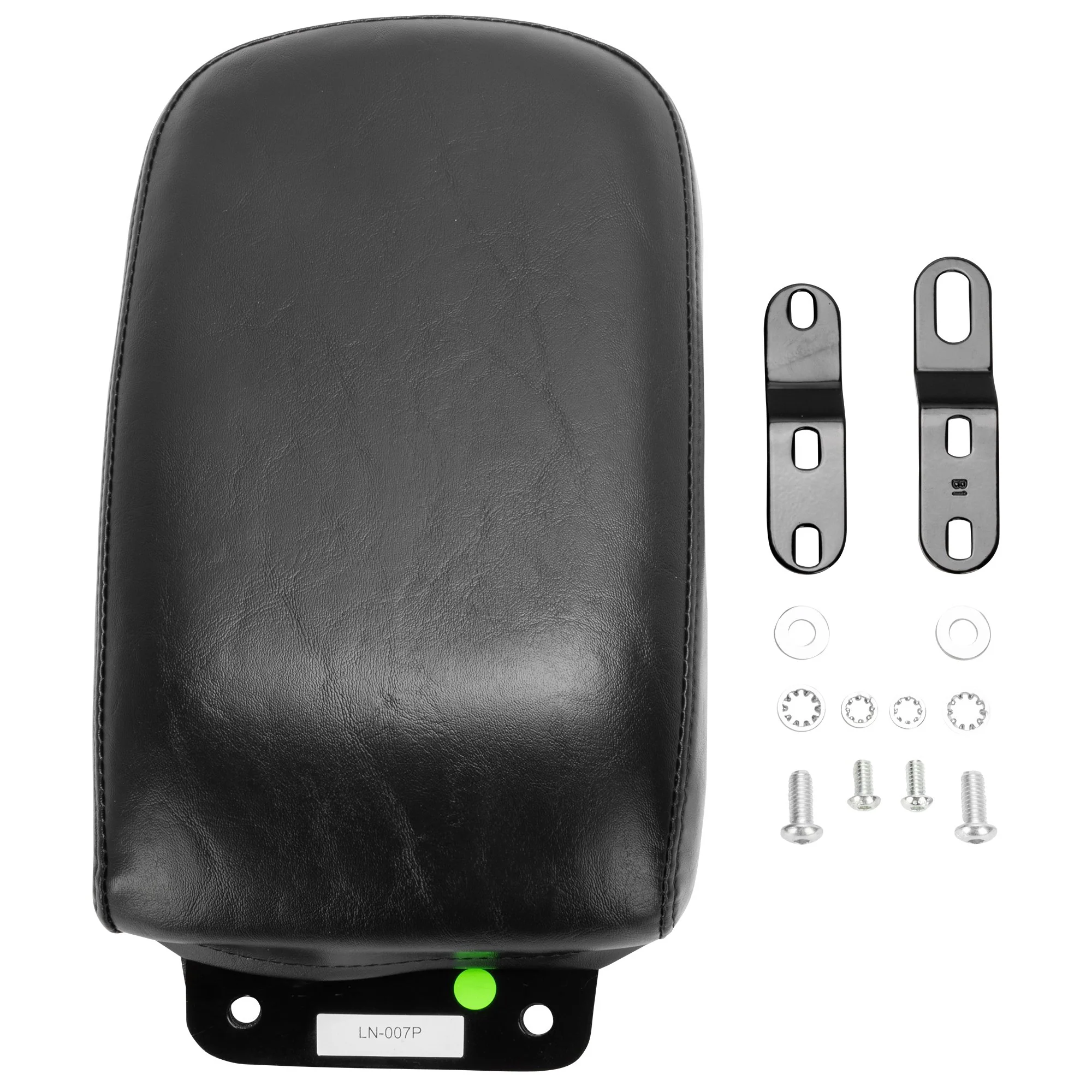 Pillion P-Pad - Smooth for Bare Bones Solo Seats - fits 1984-1999 Harley-Davidson Softail