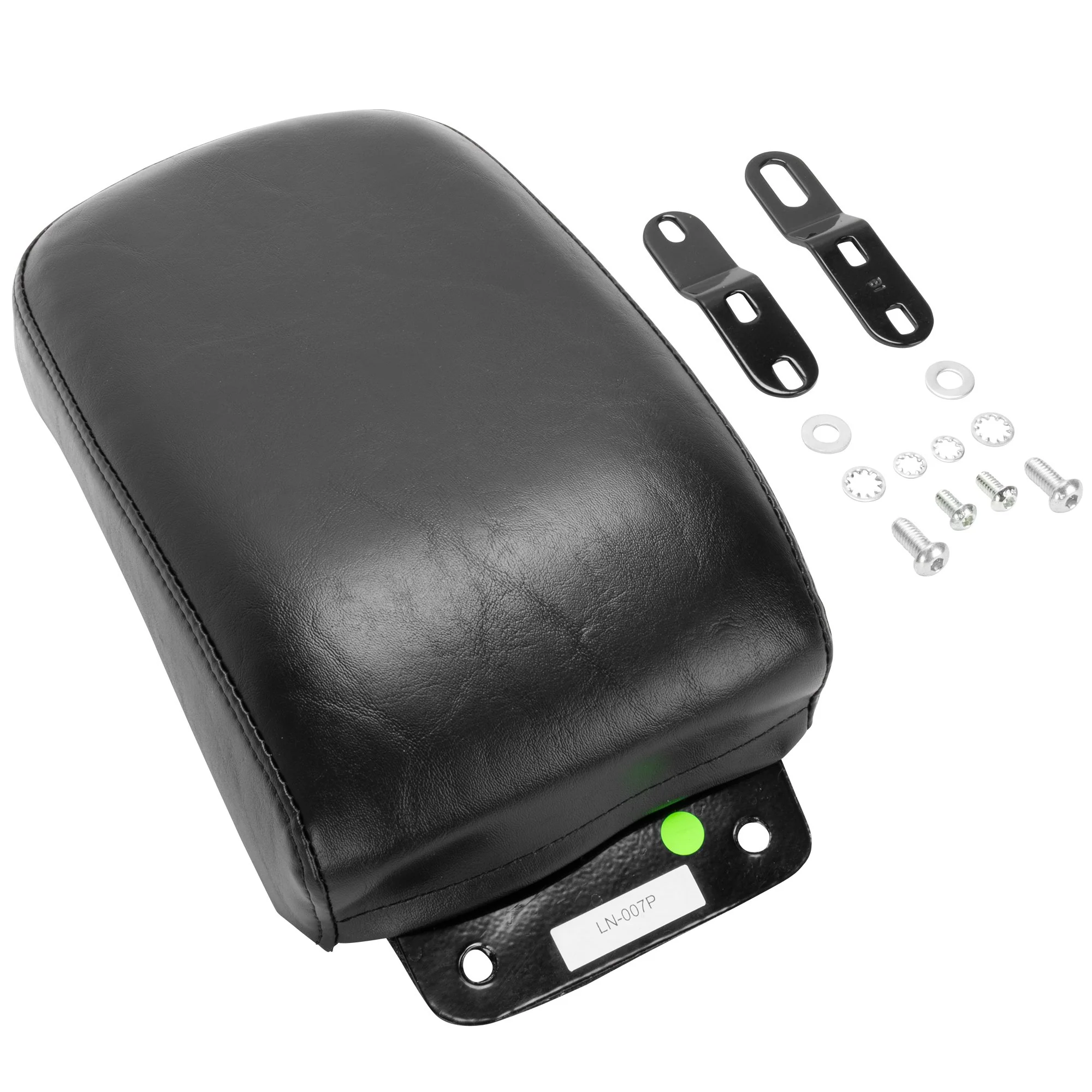Pillion P-Pad - Smooth for Bare Bones Solo Seats - fits 1984-1999 Harley-Davidson Softail - Image 3