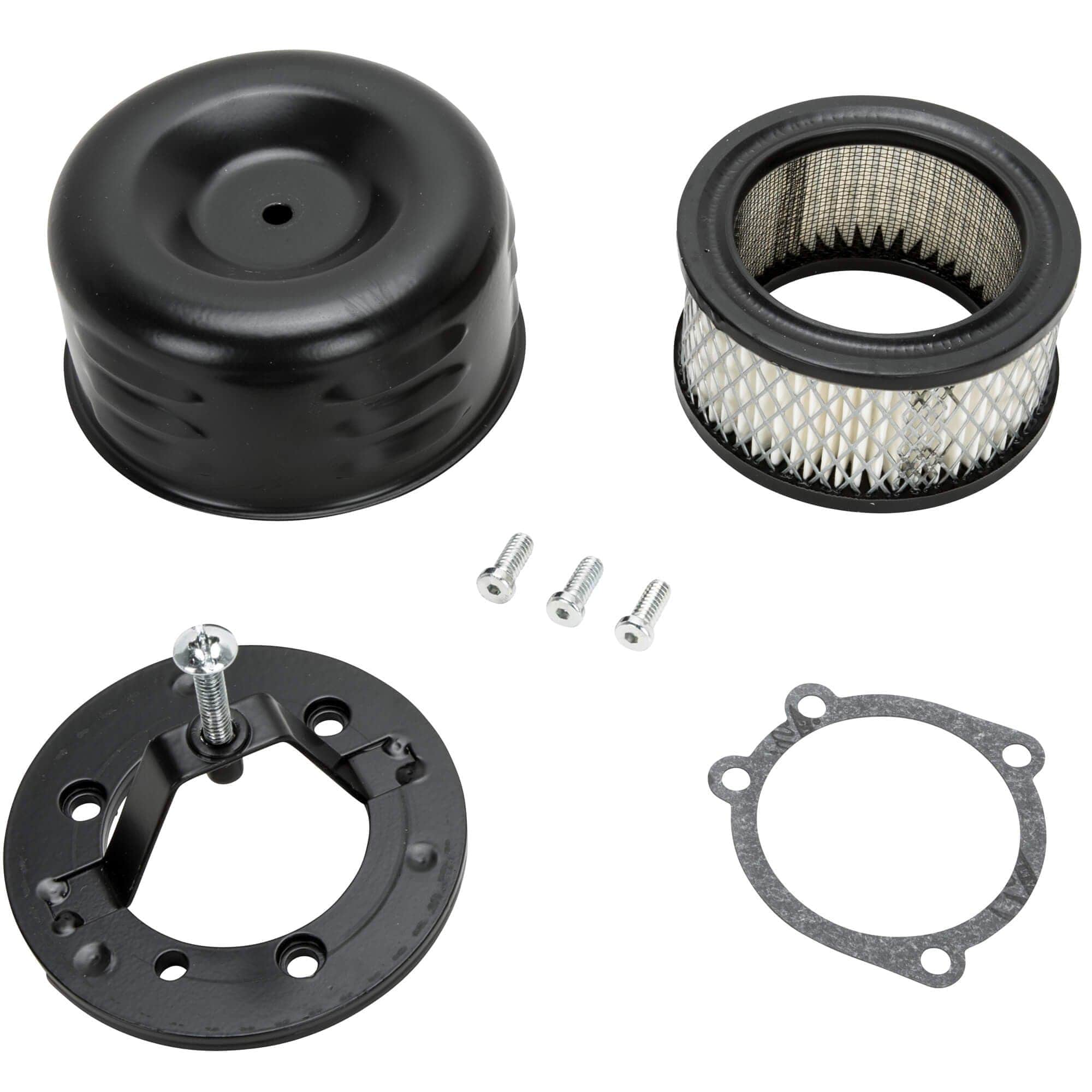 Louvered Air Cleaner for Harley CV / EFI 1991-2020 - Black