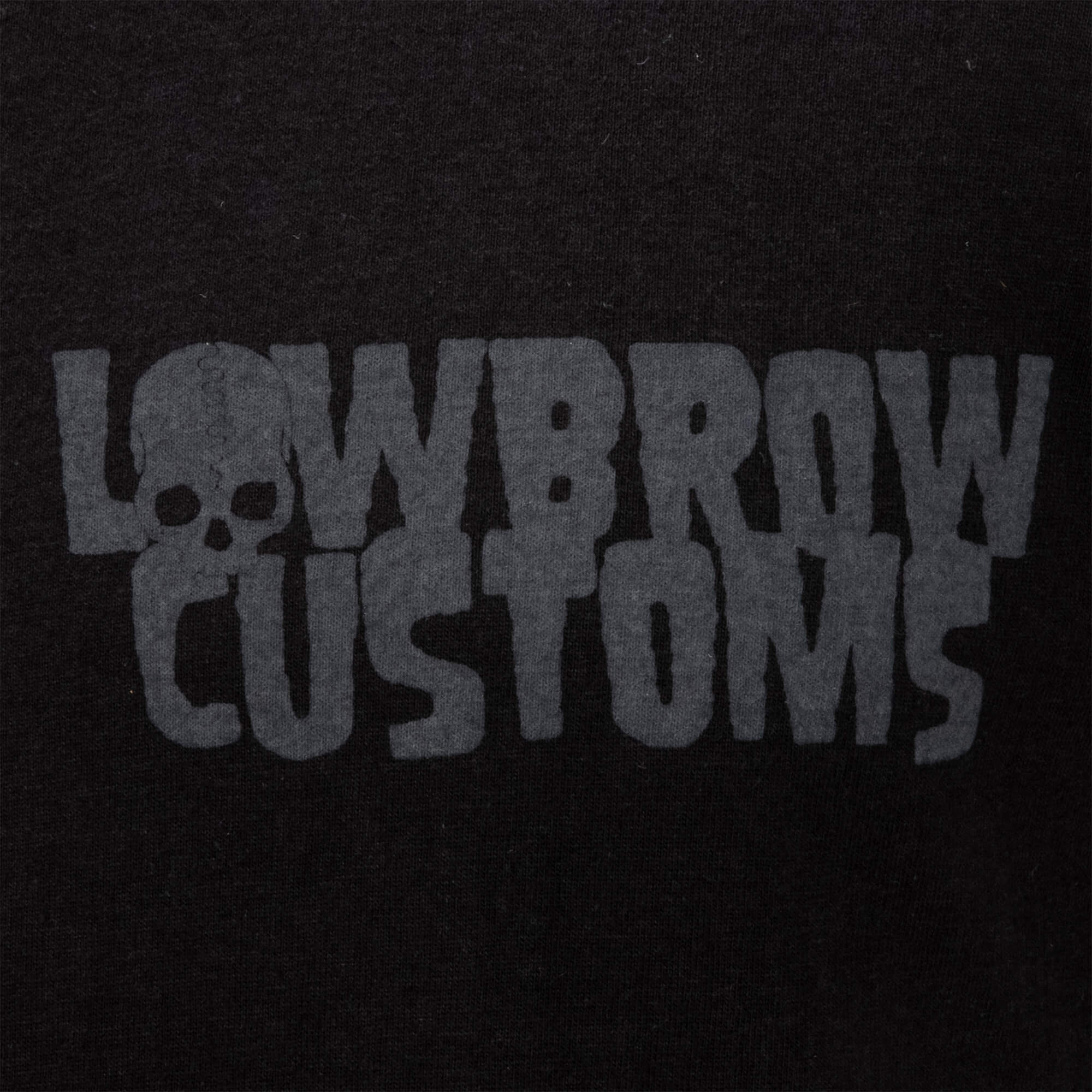 Lowbrow Customs Black-Out T-Shirt - Image 4