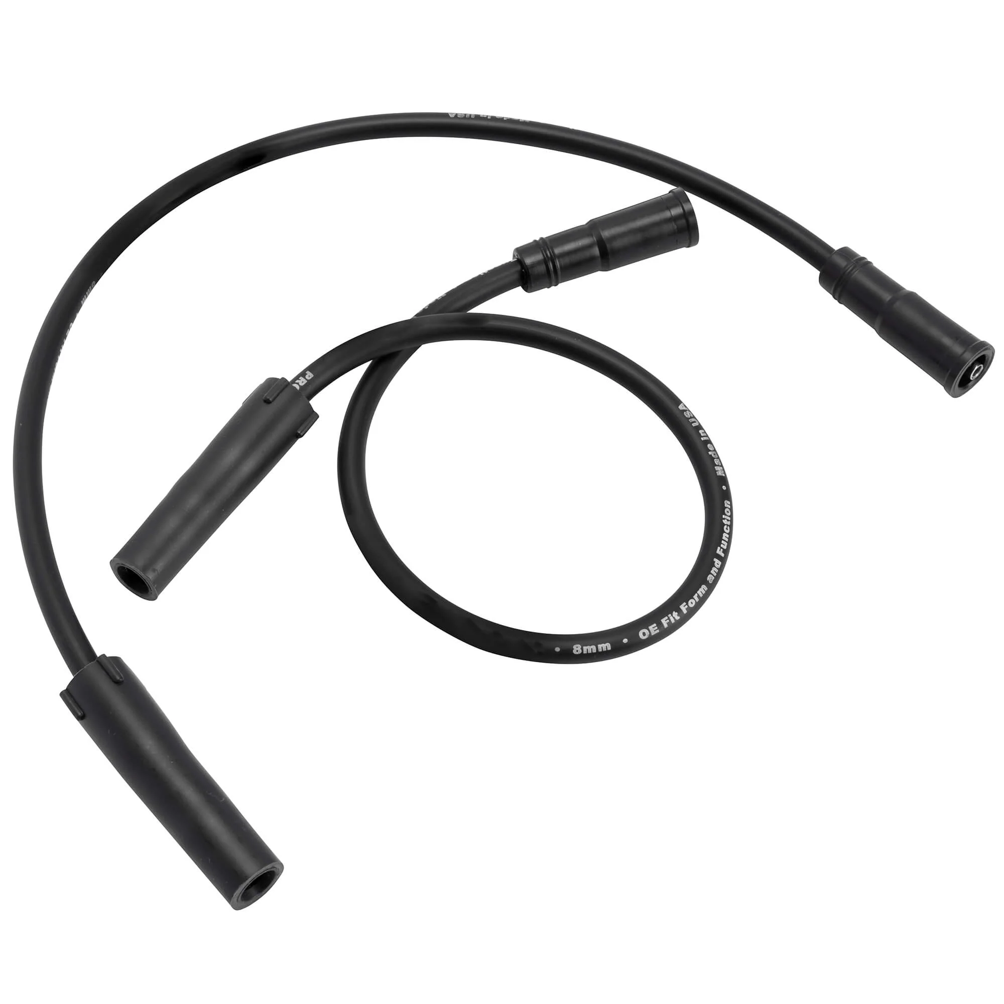 Lowbrow Customs Spark Plug Wire Set 2004-2006 Harley-Davidson XL 1999-2008 FLH/FLT - Image 2