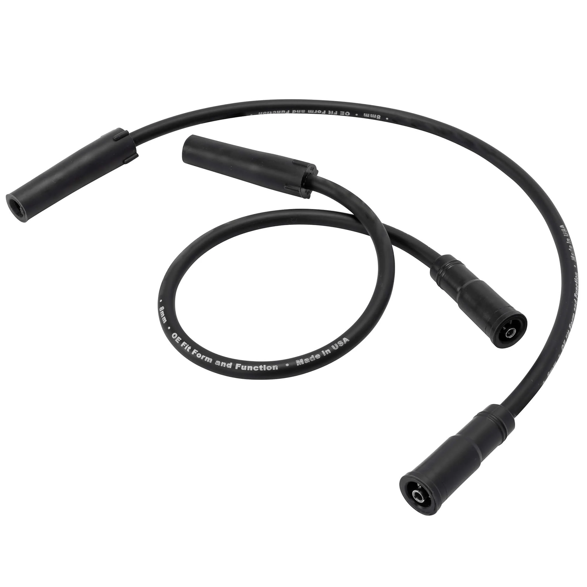 Lowbrow Customs Spark Plug Wire Set 2004-2006 Harley-Davidson XL 1999-2008 FLH/FLT - Image 3