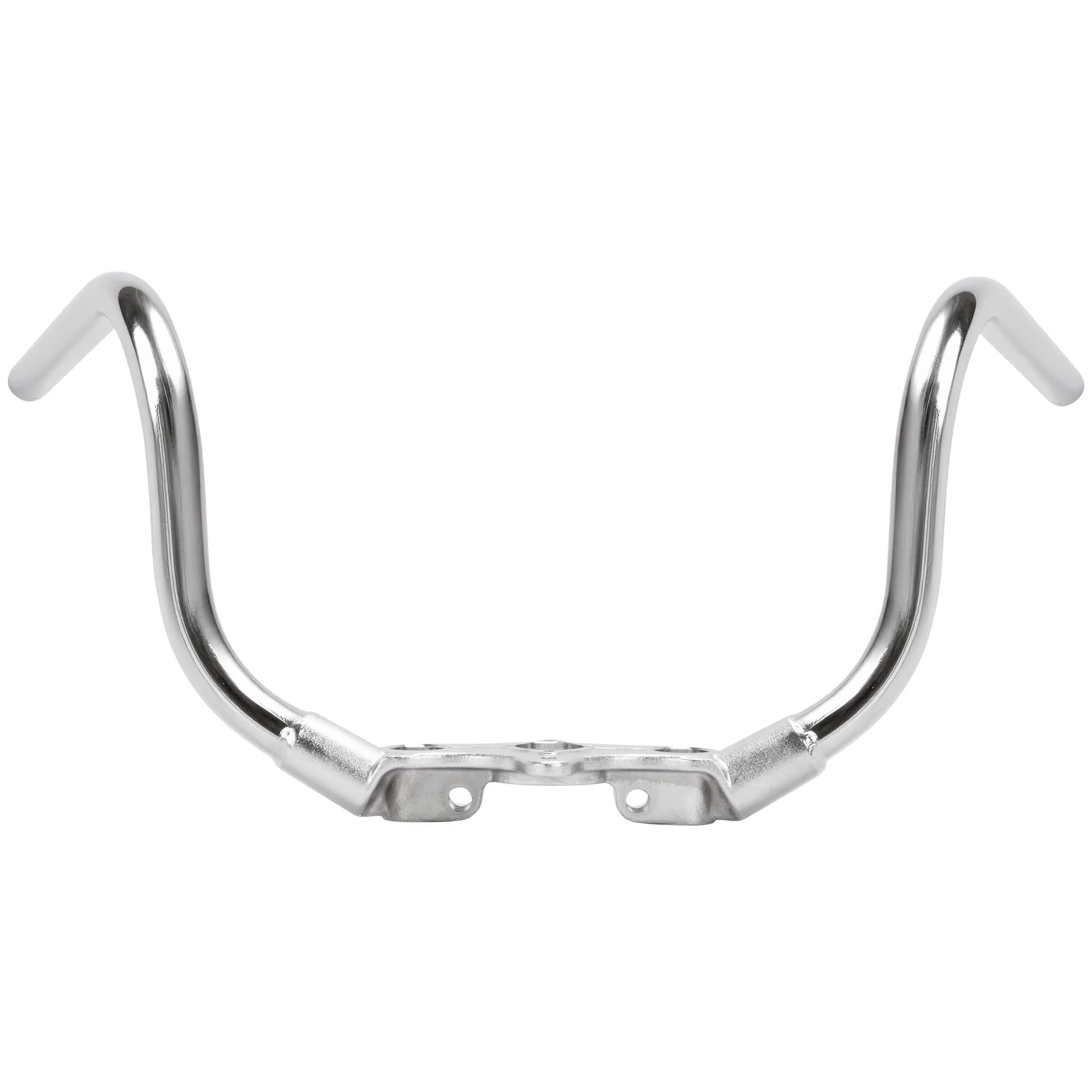 Lowbrow Customs Springer Buckhorn Handlebars - 1 inch - Chrome - Image 10