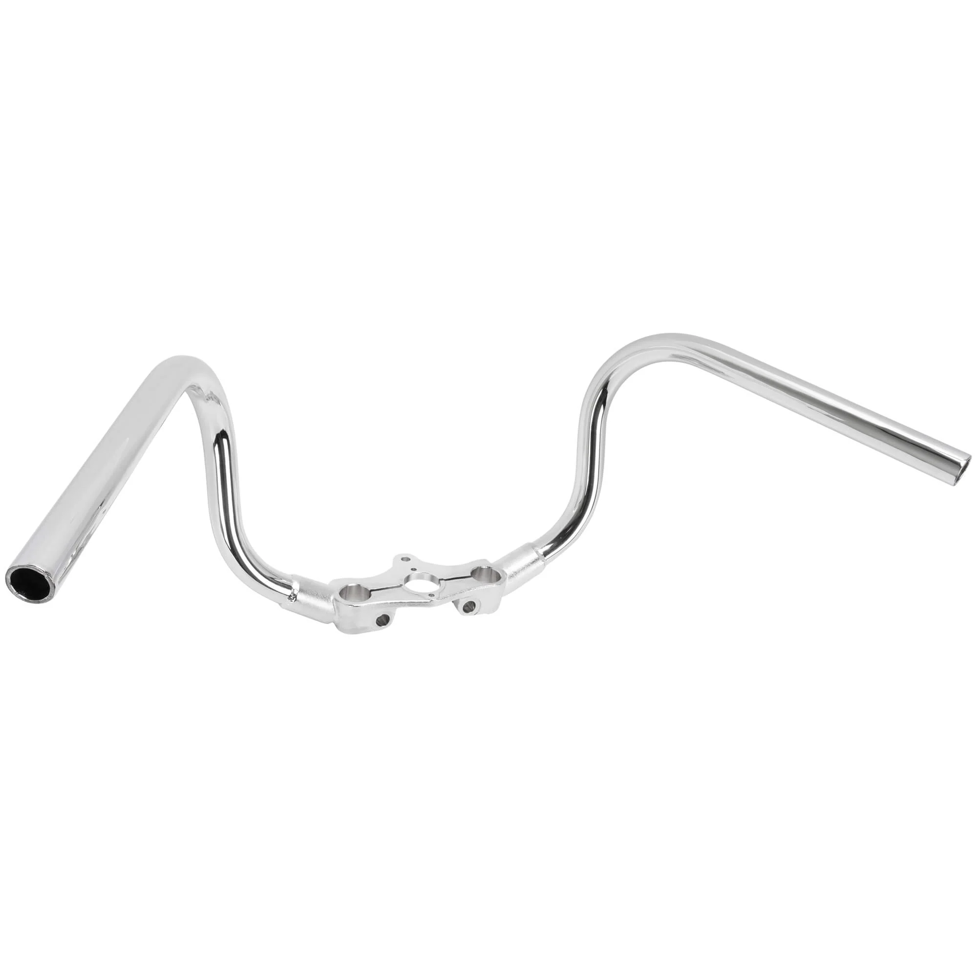 Lowbrow Customs Springer Buckhorn Handlebars - 1 inch - Chrome - Image 7