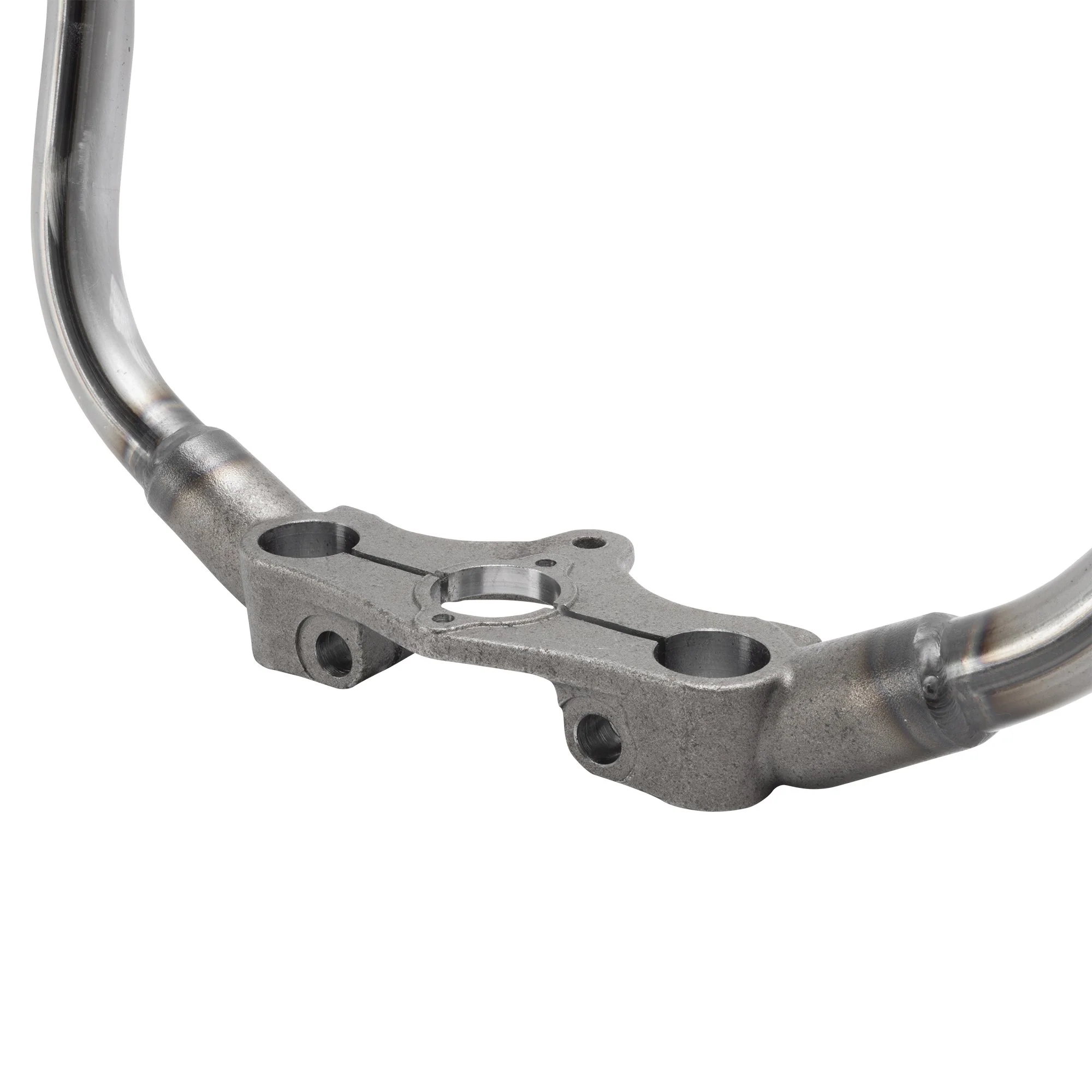 Lowbrow Customs Springer Buckhorn Handlebars - 1 inch - Raw - Image 12
