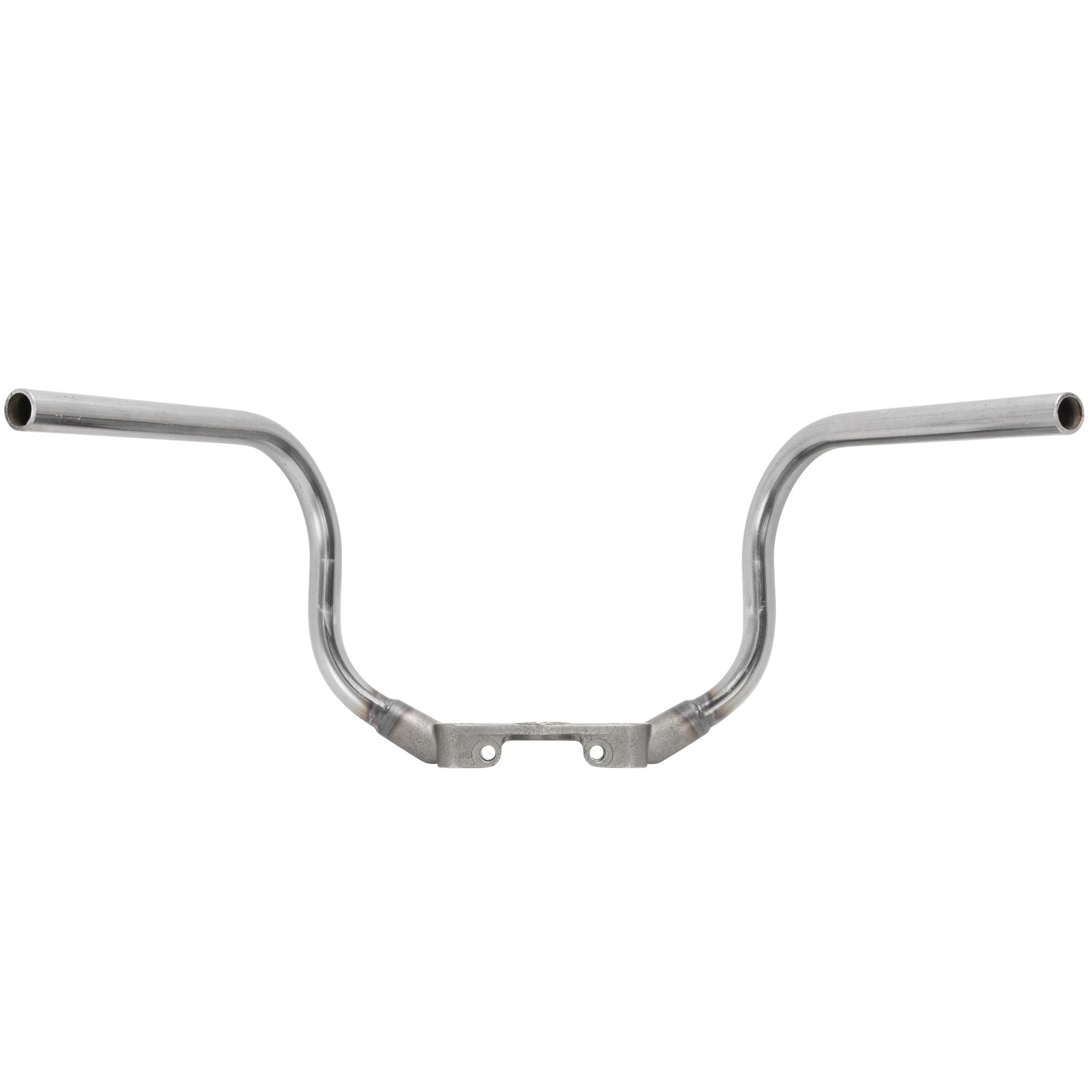 Lowbrow Customs Springer Buckhorn Handlebars - 1 inch - Raw - Image 2