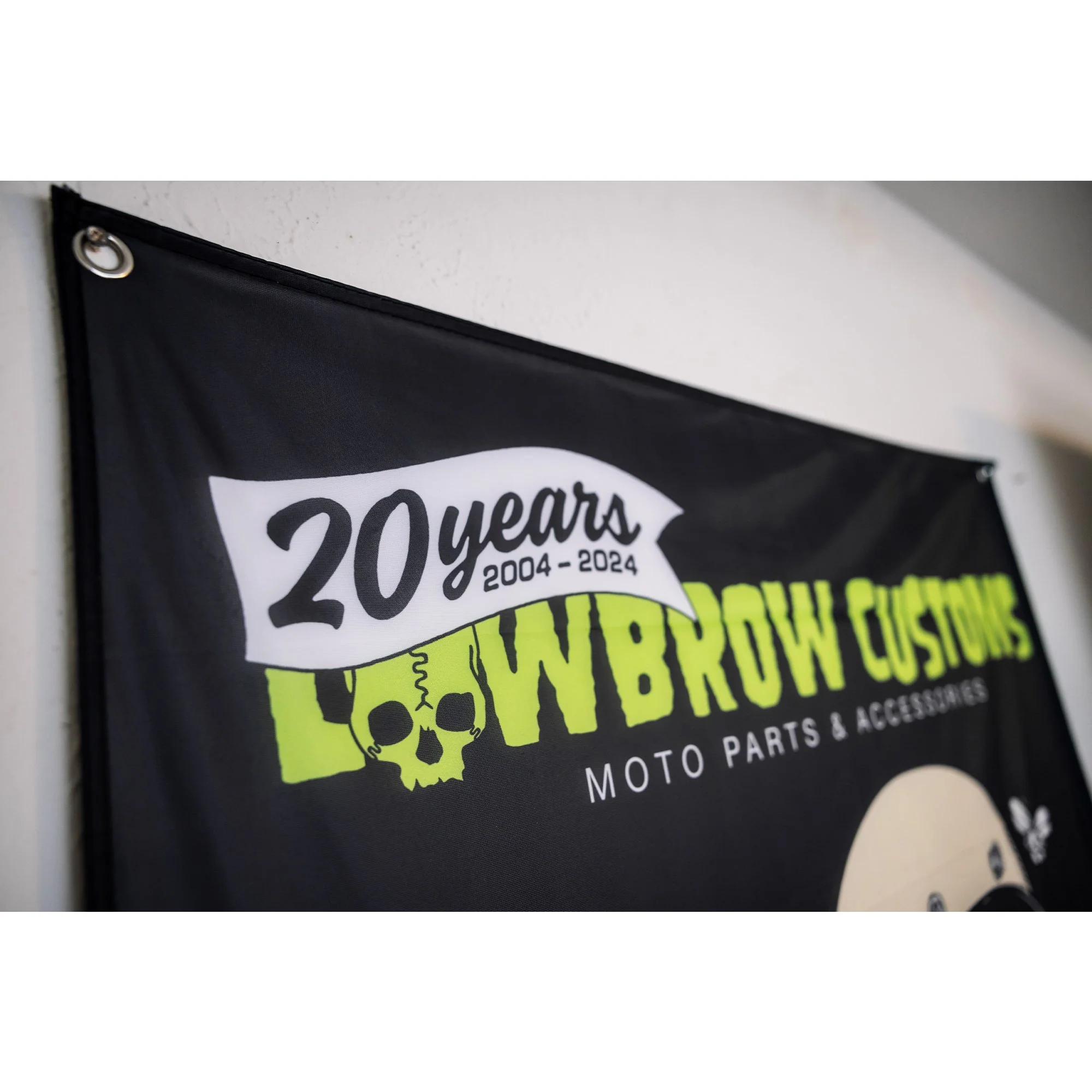 Lowbrow Customs Weirdo 20th Anniversary Flag - Image 8