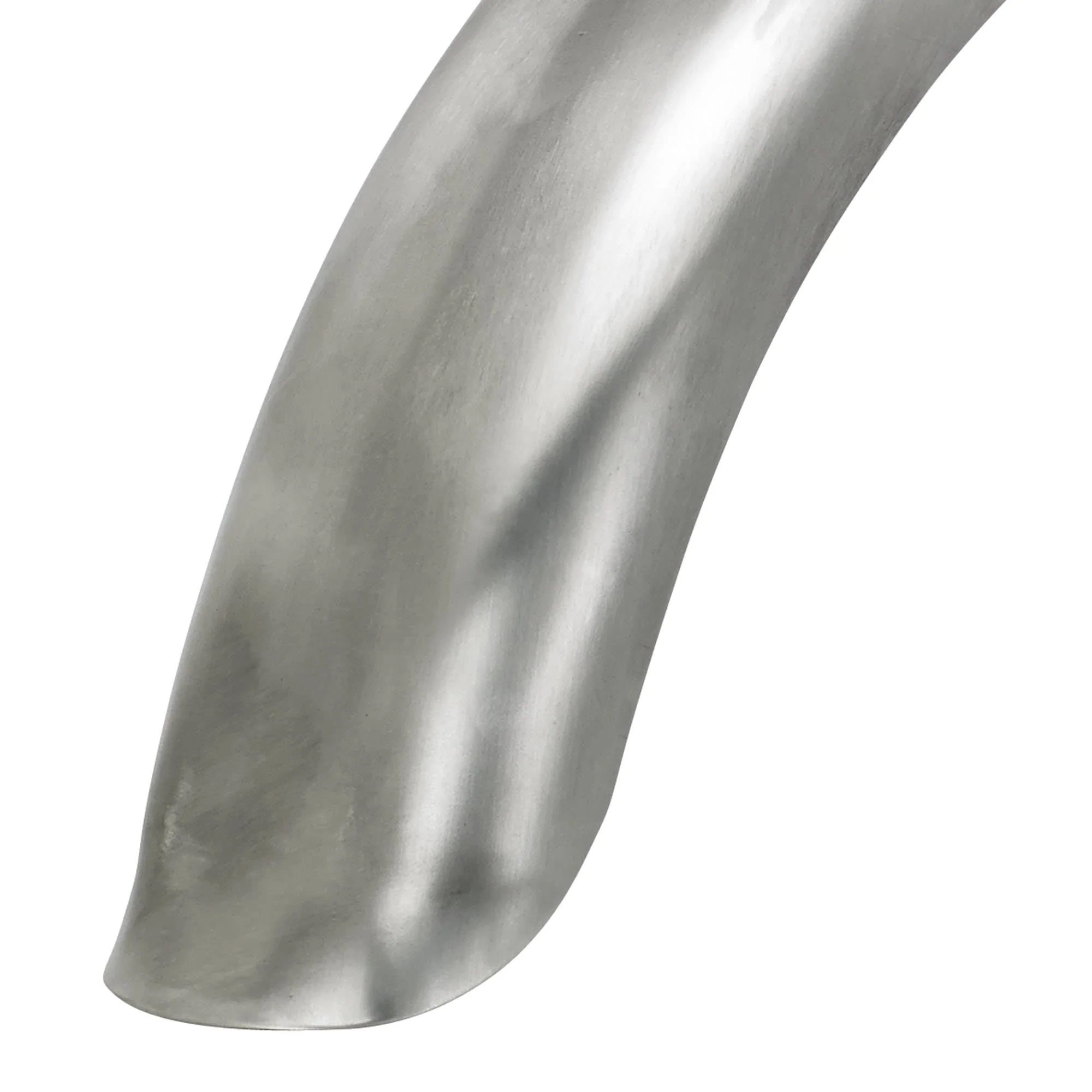 Manta Ray Smooth Steel Fender 4-3/4 inch Width - Image 3