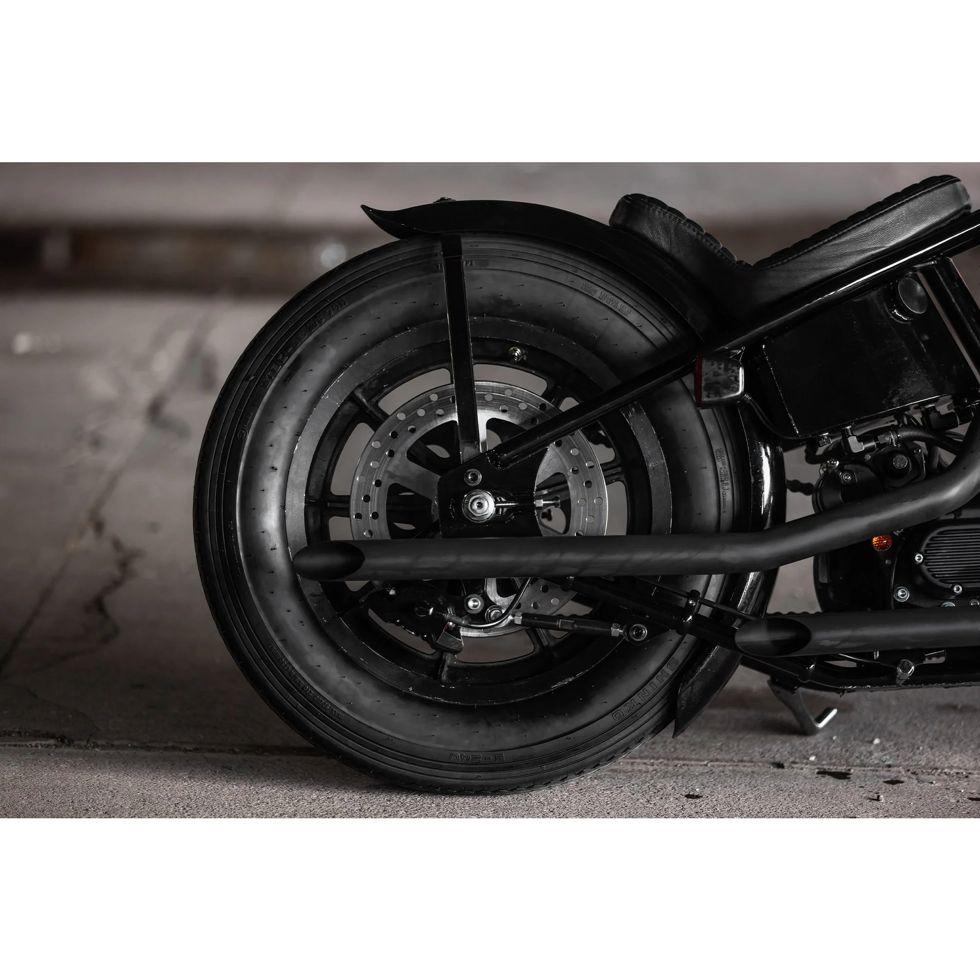 Manta Ray Smooth Steel Fender 6 inch Width - Image 8