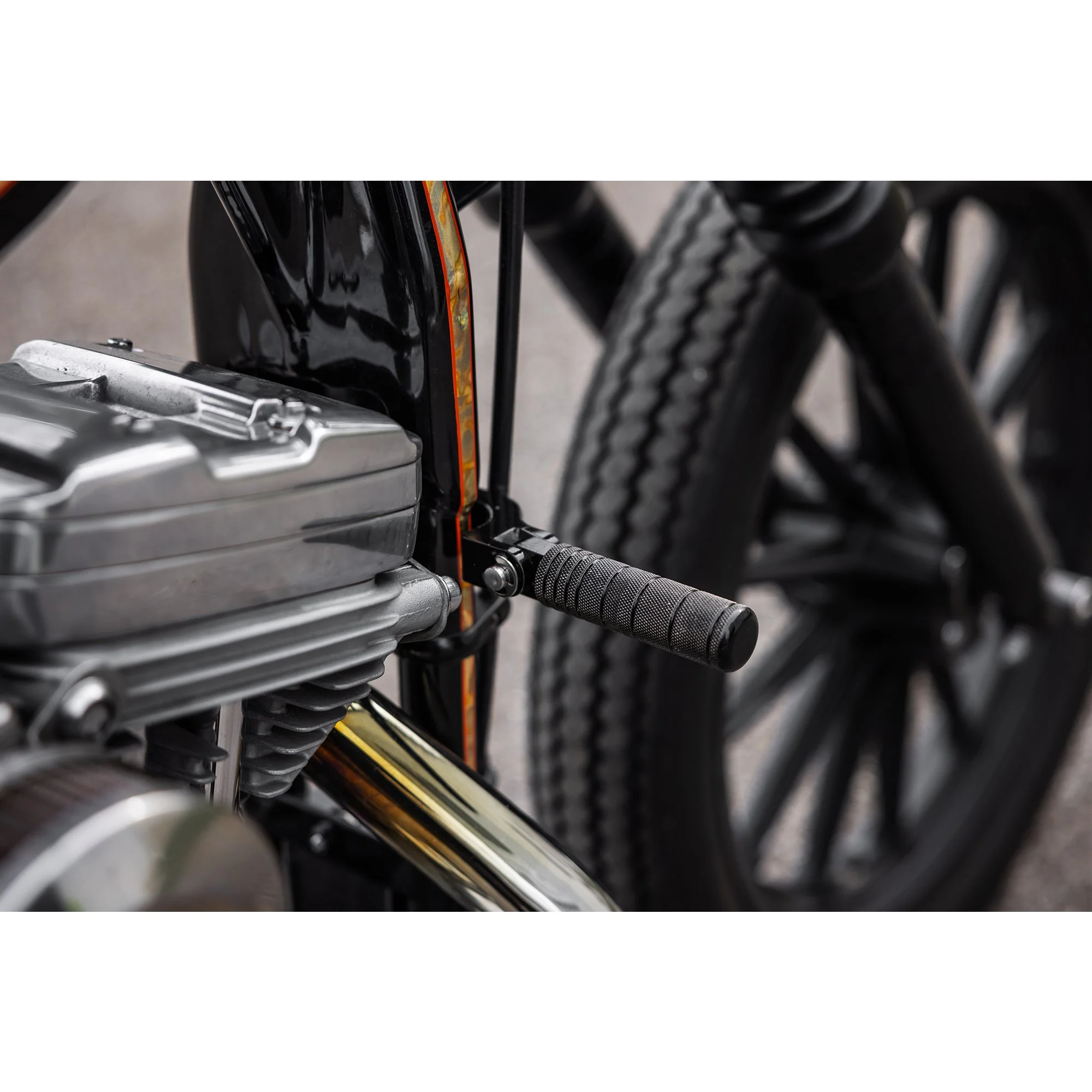 Highway Pegs - Harley-Davidson Sporsters - Black Powdercoat - Image 10