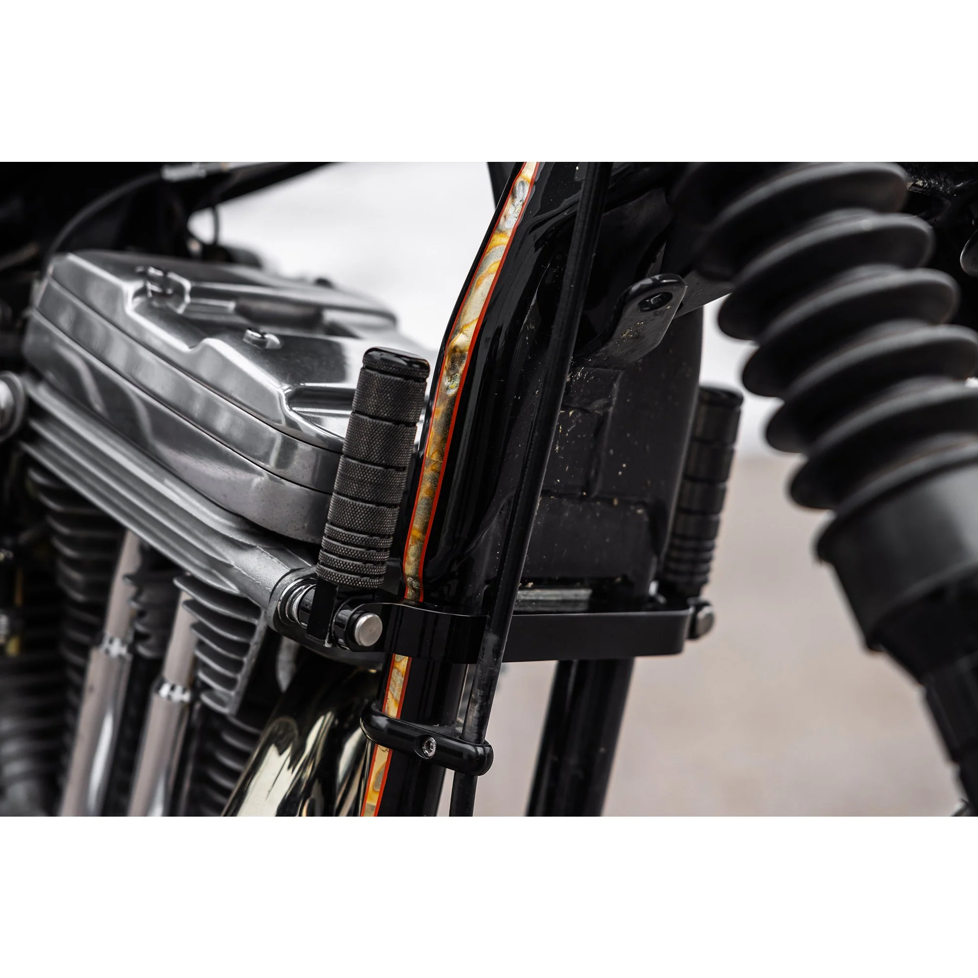 Highway Pegs - Harley-Davidson Sporsters - Black Powdercoat - Image 12
