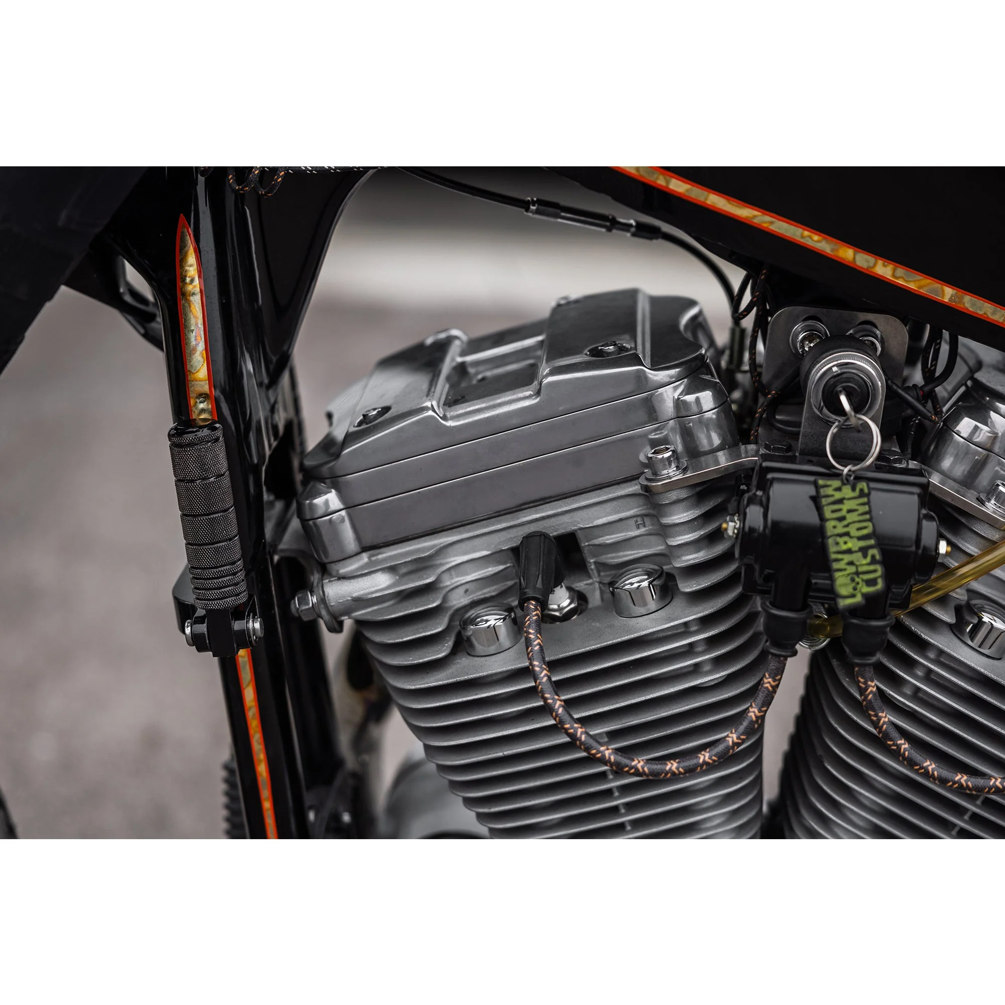 Highway Pegs - Harley-Davidson Sporsters - Black Powdercoat - Image 13